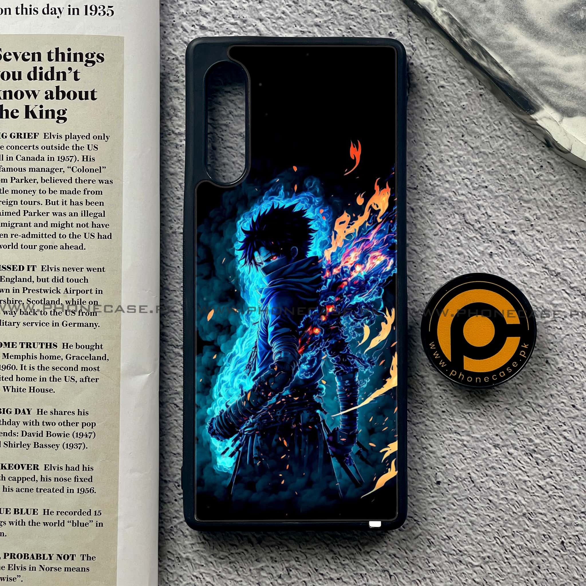 LG Velvet - Anime 2.0 Series - Premium Printed Glass soft Bumper shock Proof Case