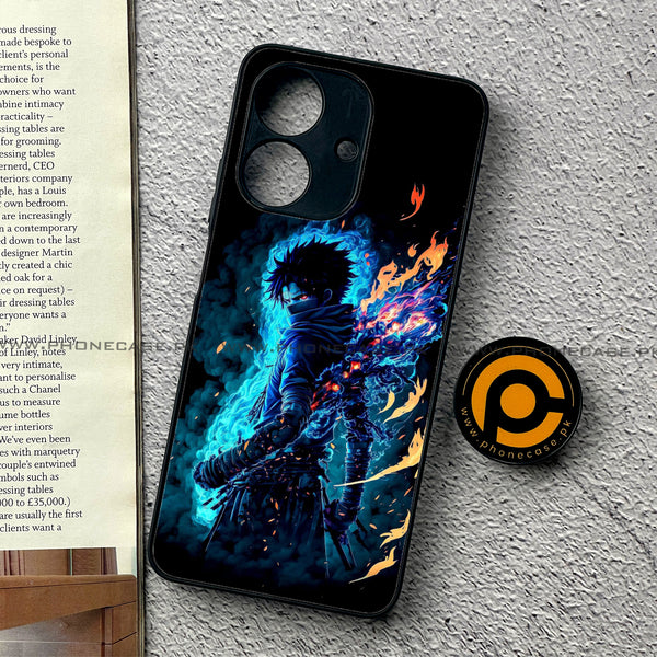 Realme Note 60 - Anime 2.0 Design 7 - Premium Printed Glass soft Bumper shock Proof Case CS-35602