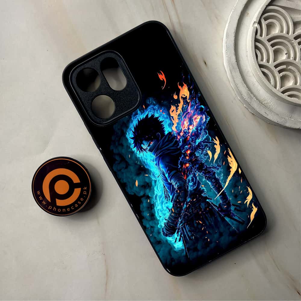 Oppo Reno 14F - Anime 2.0 Series - Premium Metal Printed Soft Bumper Shockproof Case