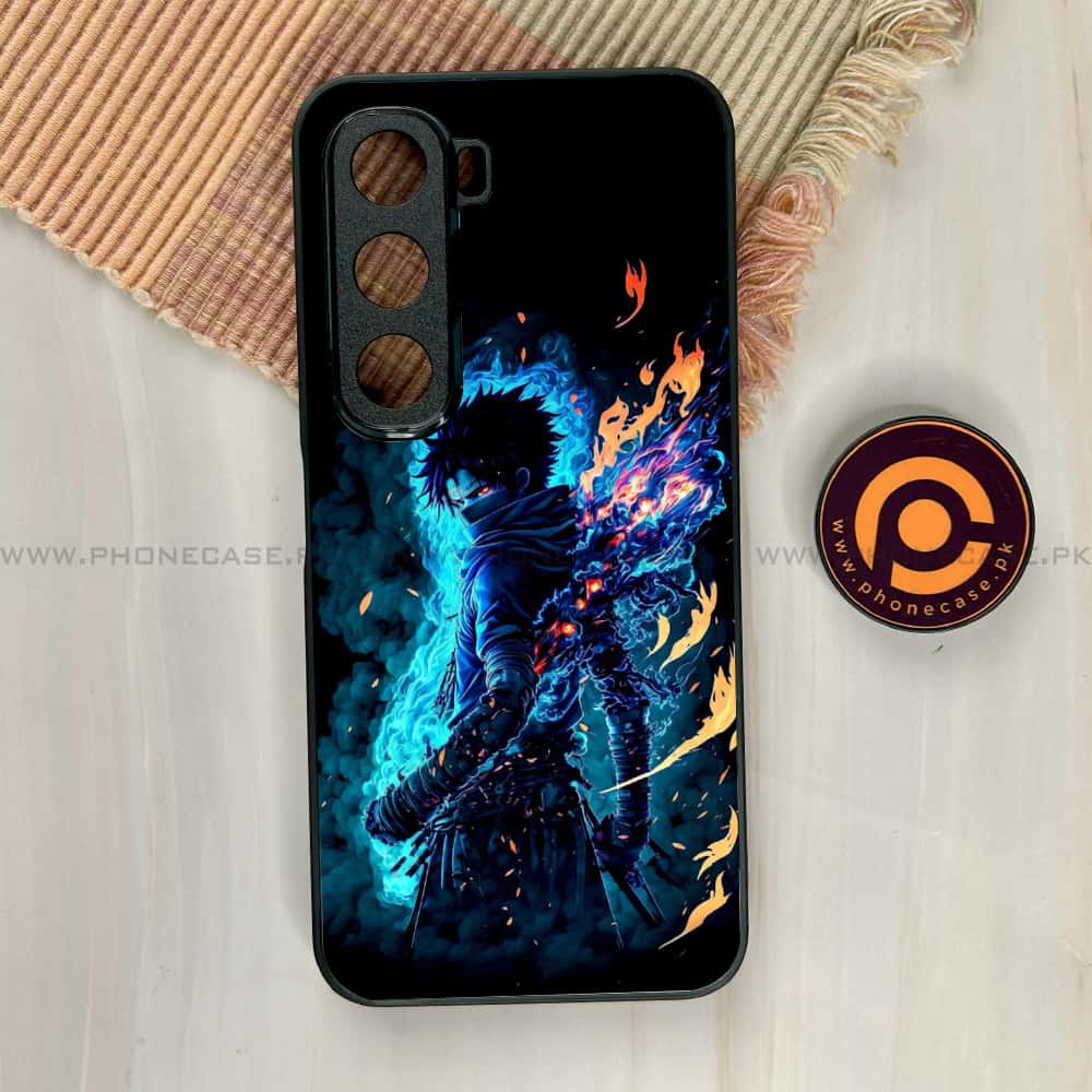 Infinix Hot 60i - Anime 2.0 Series - Premium Metal Printed soft Bumper shock Proof Case
