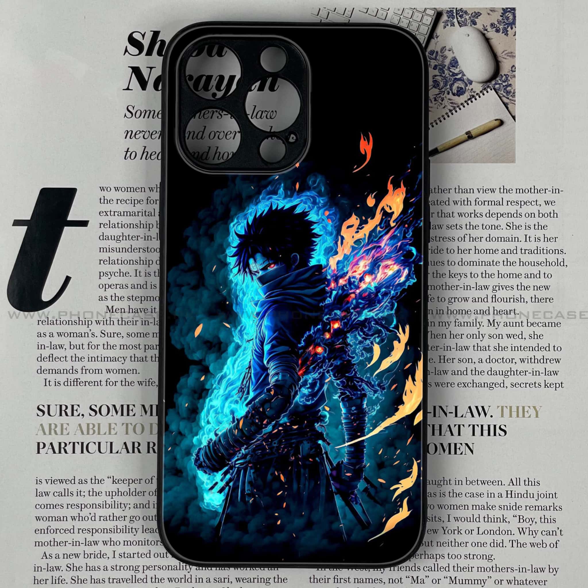 iPhone 14 Pro Max - Anime 2.0 Series - Premium Metal Printed soft Bumper shock Proof Case