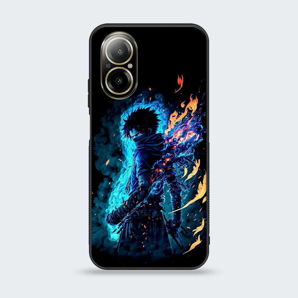 Realme C67 - Anime 2.0 Series - Premium Printed Glass soft Bumper shock Proof Case