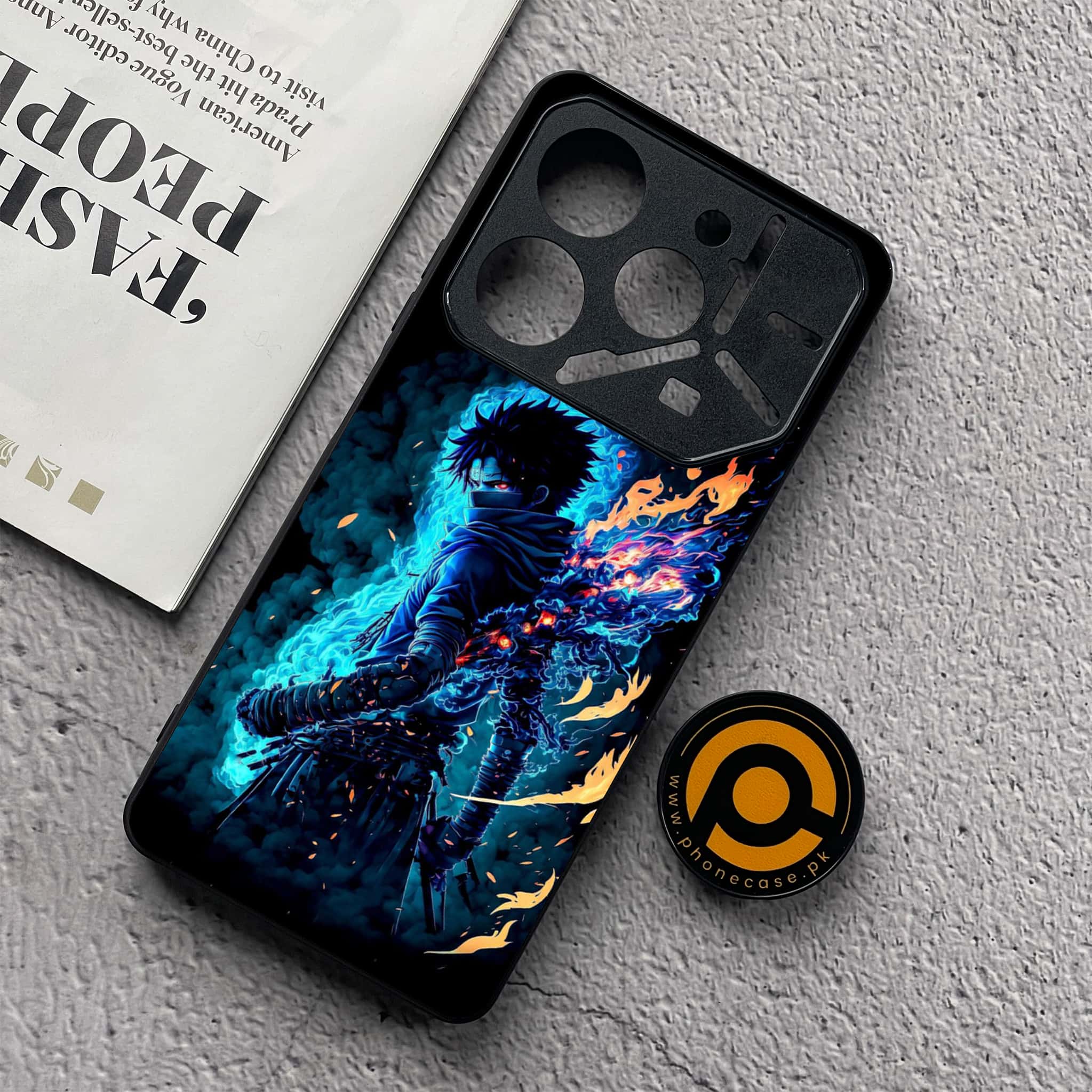Tecno Pova 6 Neo - Anime 2.0 Series - Premium Metal  Printed soft Bumper shock Proof Case