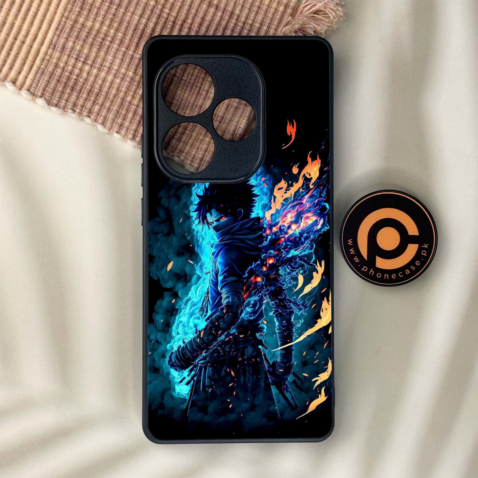 Realme GT 6 - Anime 2.0 Series - Premium Metal Printed soft Bumper shock Proof Case