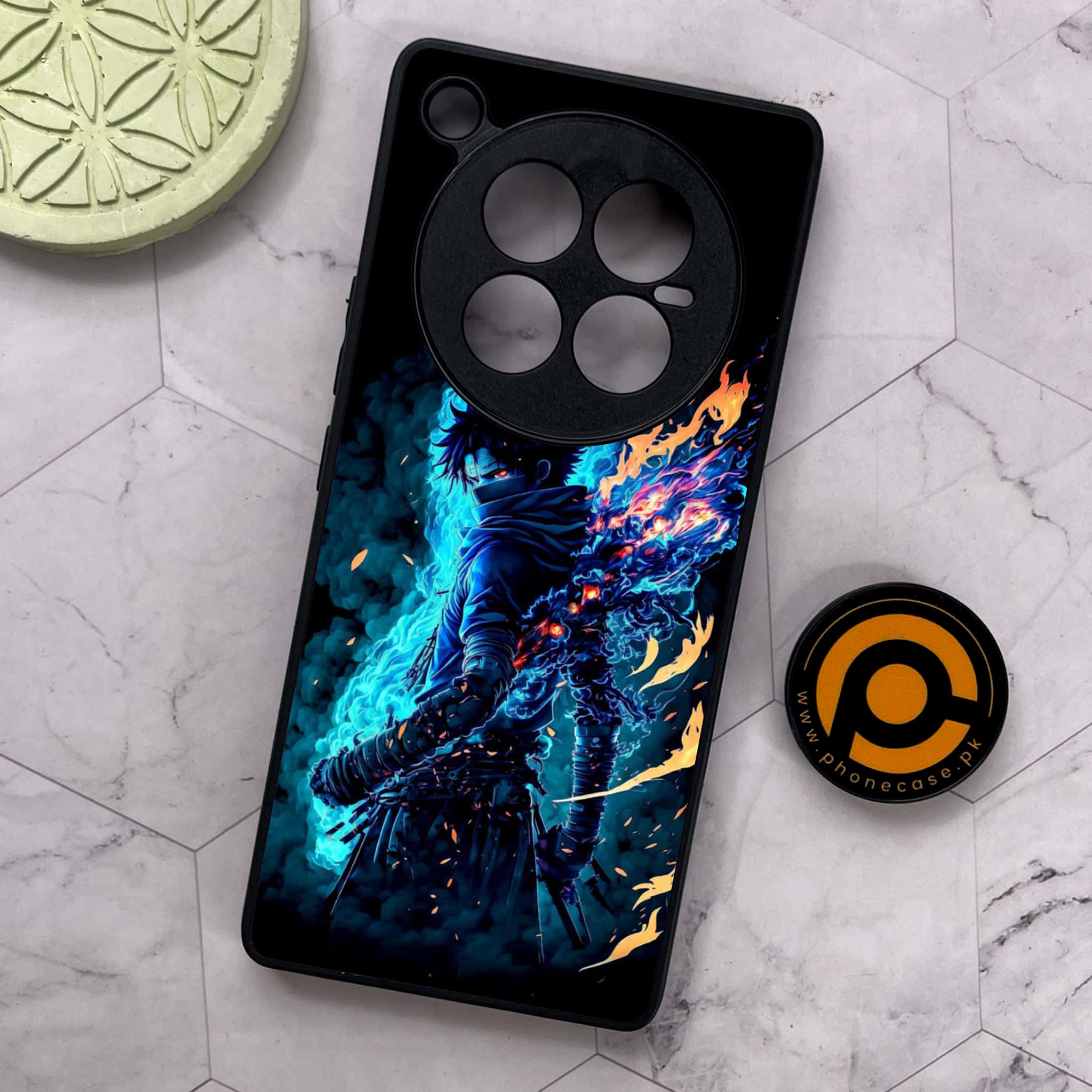 Infinix Zero 40 5G - Anime 2.0 Series - Premium Metal Printed soft Bumper shock Proof Case