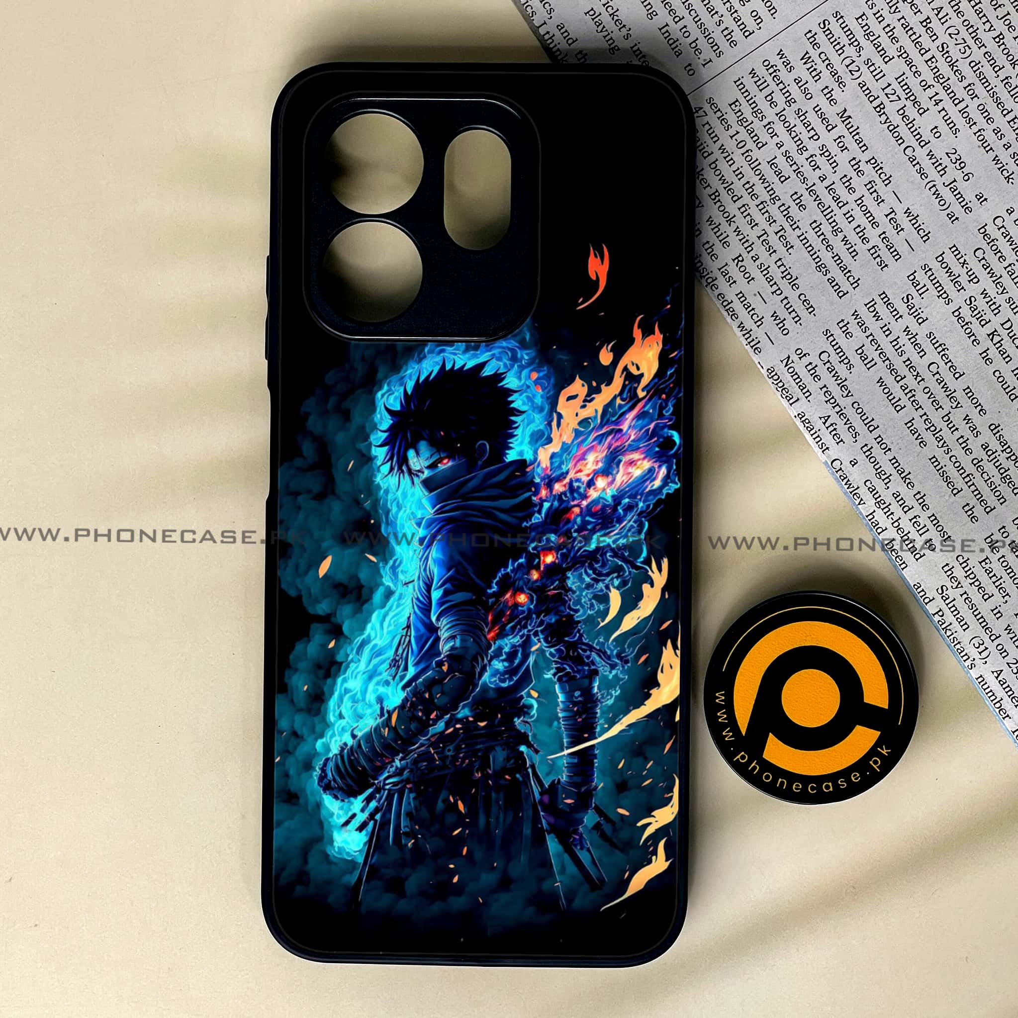 Infinix Smart 9 HD - Anime 2.0 Series - Premium Metal Printed soft Bumper shock Proof Case