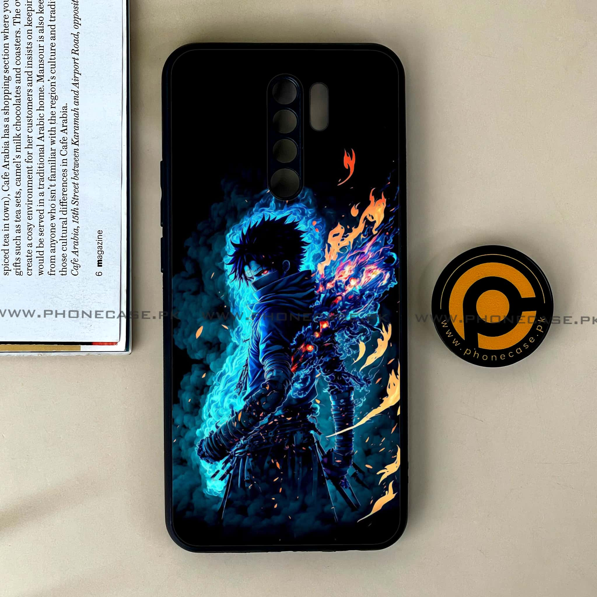 Xiaomi Redmi 9 - Anime 2.0 Series - Premium Printed Glass soft Bumper shock Proof Case