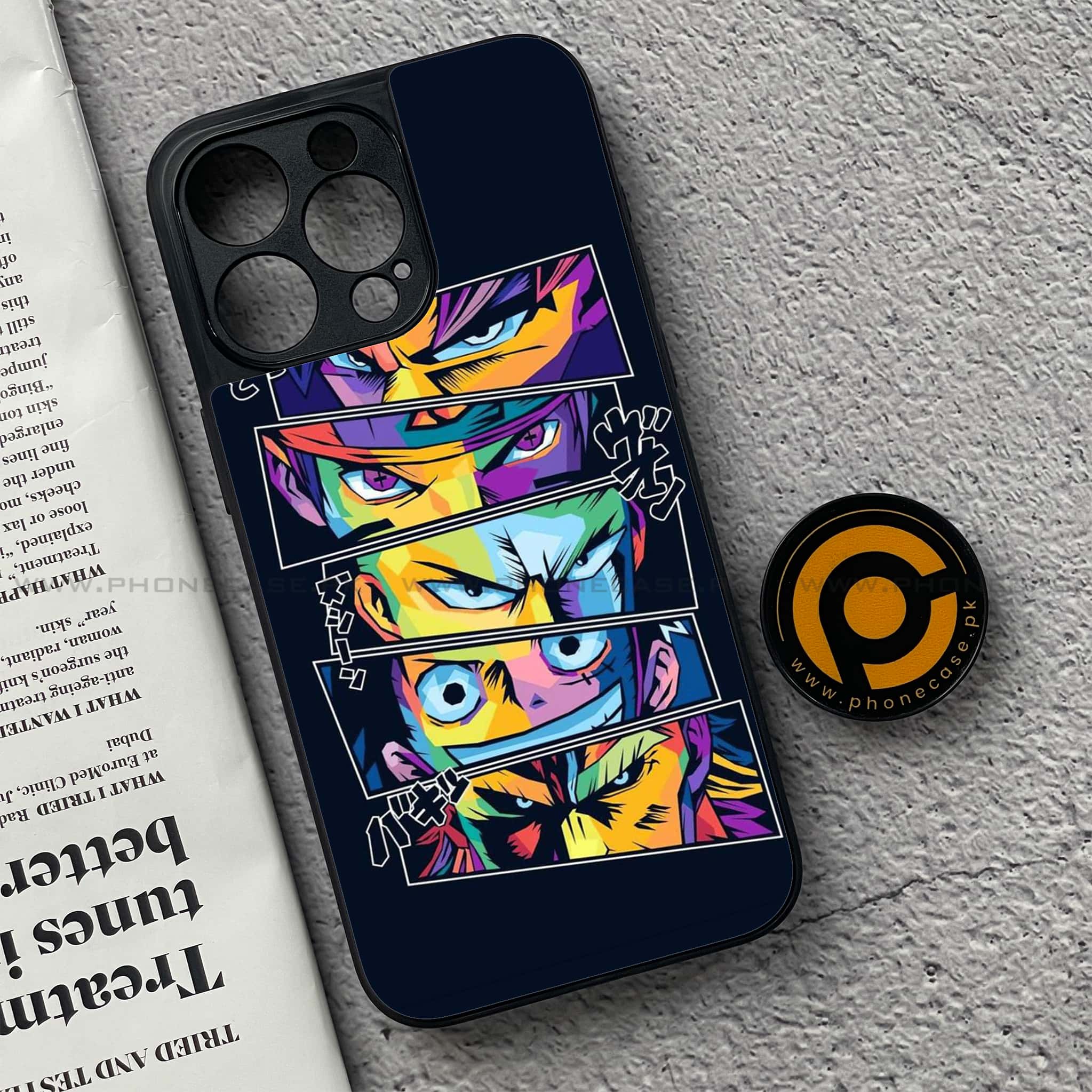 iPhone 15 Pro - Anime 2.0 Series - Premium Metal Printed soft Bumper shock Proof Case