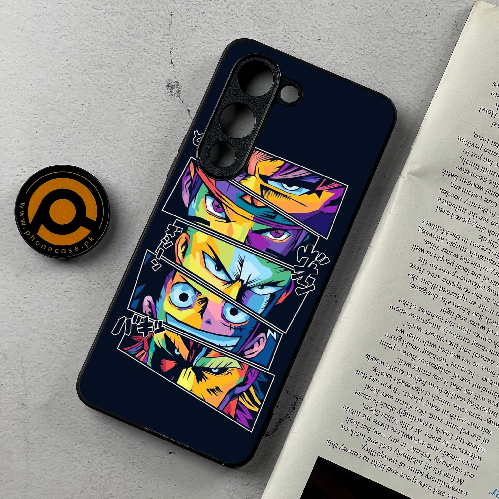 Vivo Y04 - Anime 2.0 Series - Premium Metal Printed Soft Bumper Shockproof Case