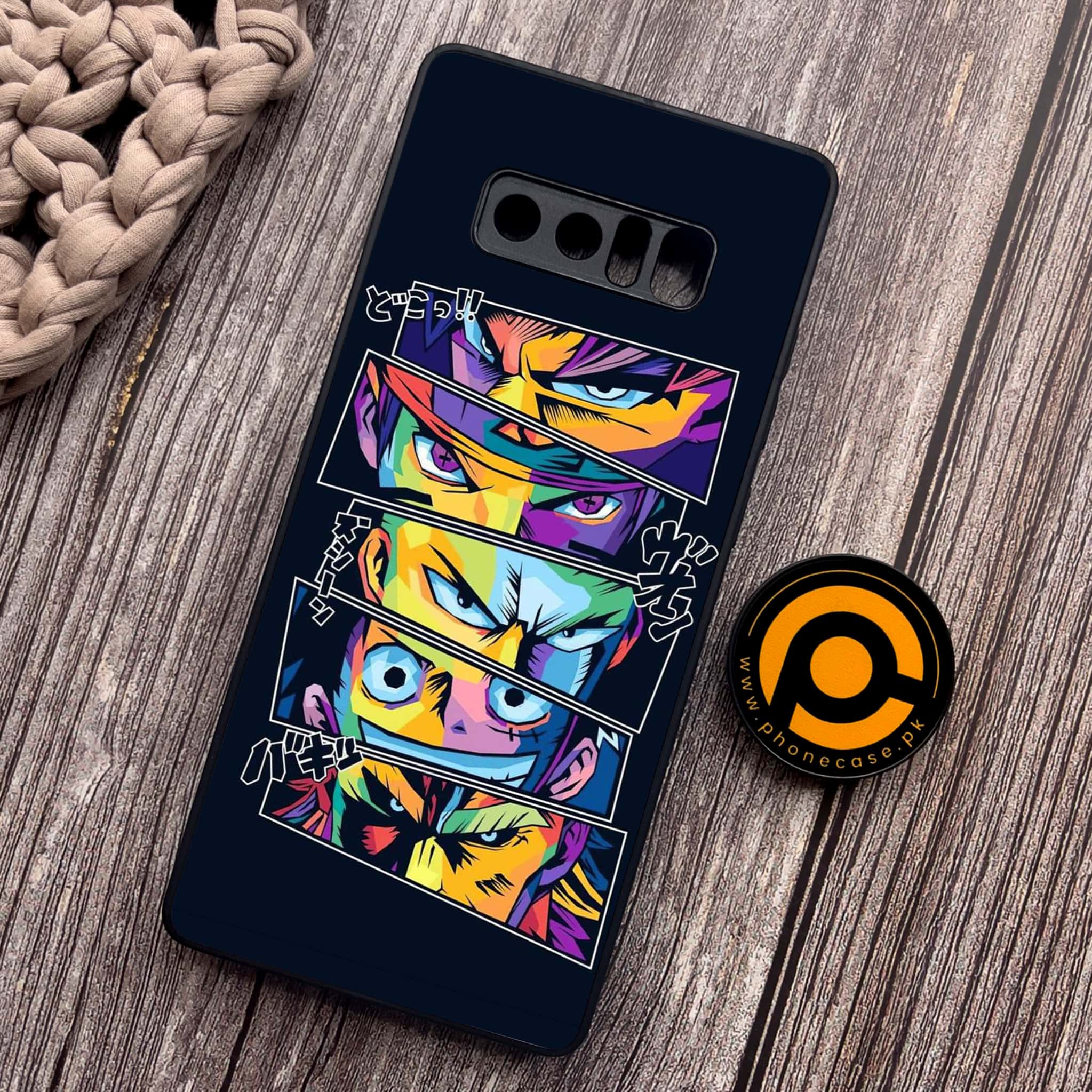 Samsung Galaxy Note 8 - Anime 2.0 Series - Premium Metal Printed soft Bumper shock Proof Case