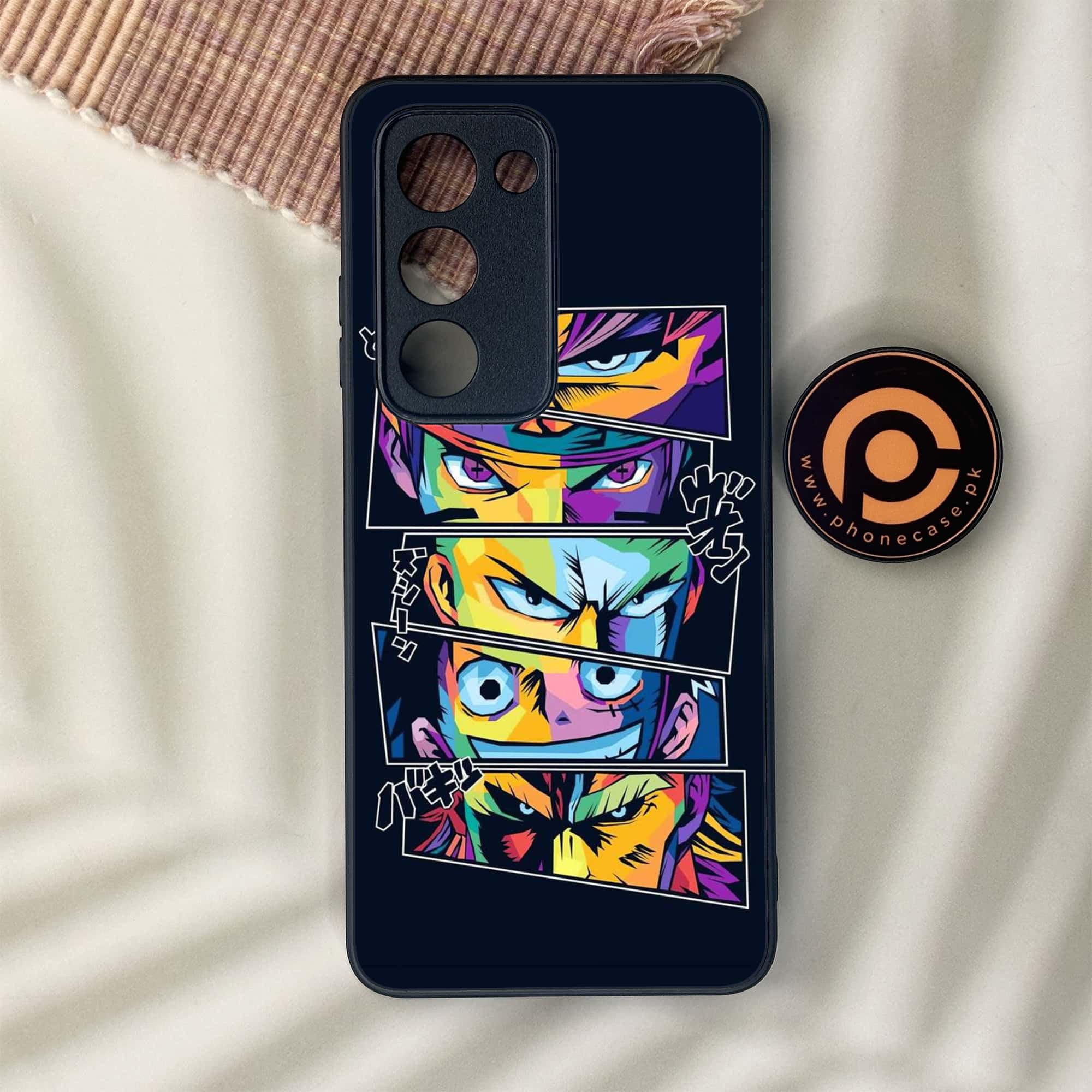 Oppo A5 2025 - Anime 2.0 Series - Premium Metal Printed soft Bumper shock Proof Case