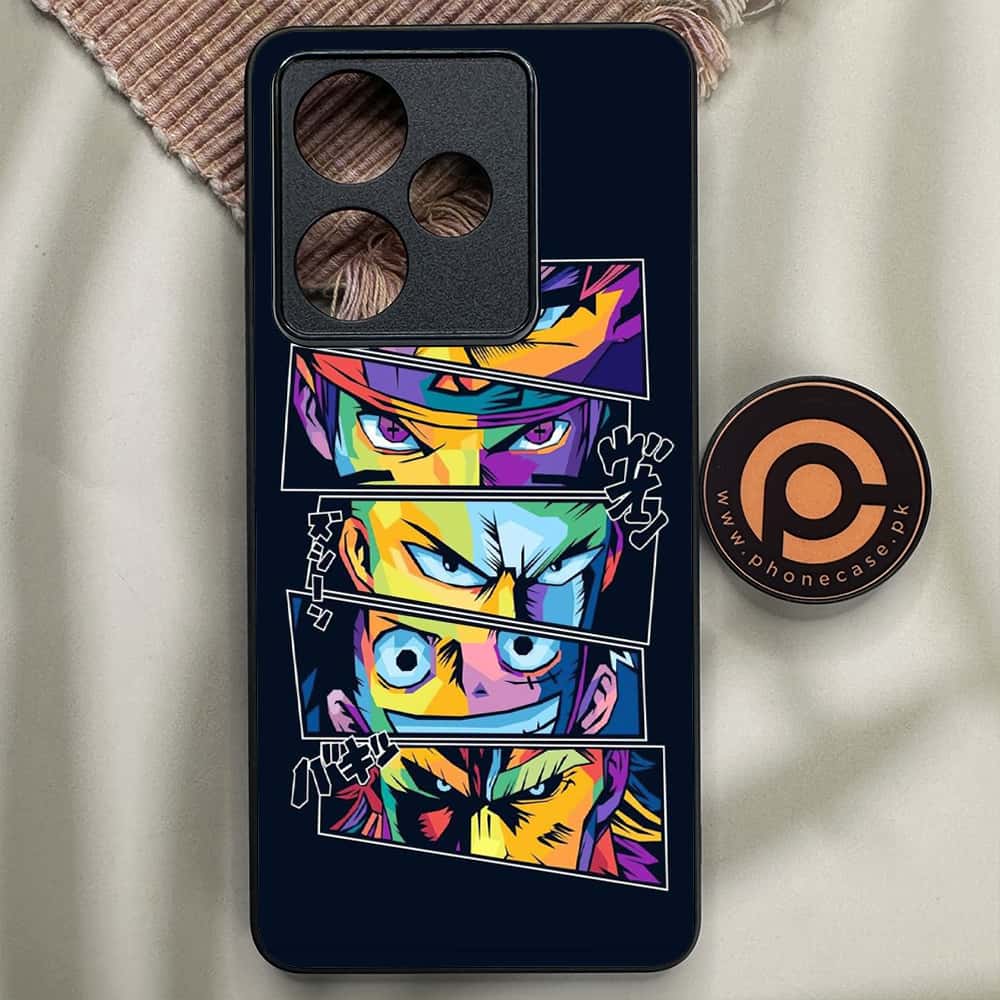 Realme GT 7 - Anime 2.0 Series - Premium Metal Printed soft Bumper shock Proof Case