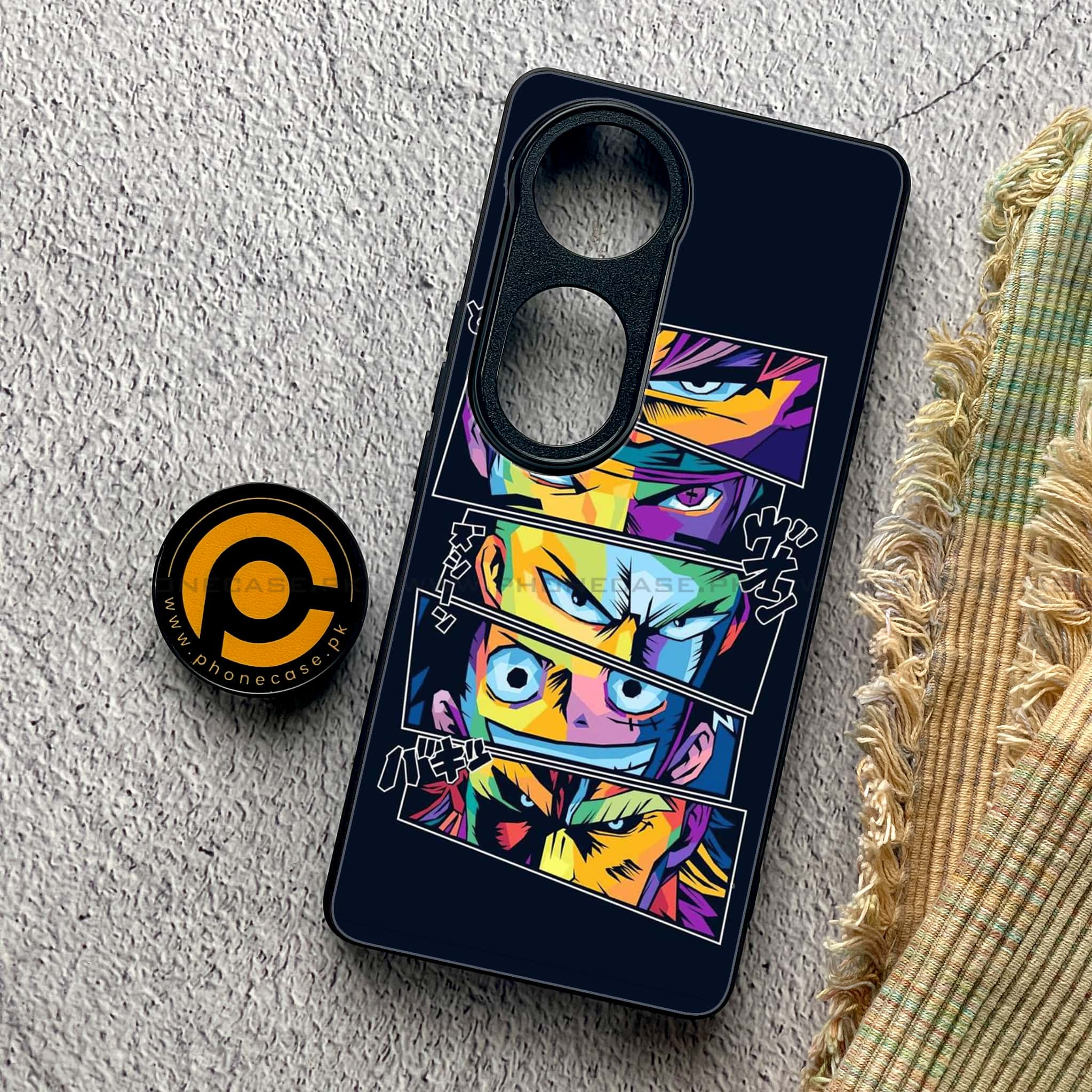 Vivo V40 Pro - Anime 2.0 Series - Premium Metal Printed soft Bumper shock Proof Case