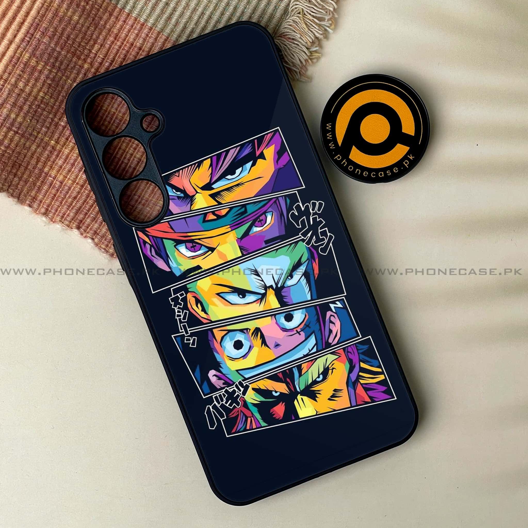 Samsung Galaxy A25 - Anime 2.0 Series - Premium Printed Glass soft Bumper shock Proof Case