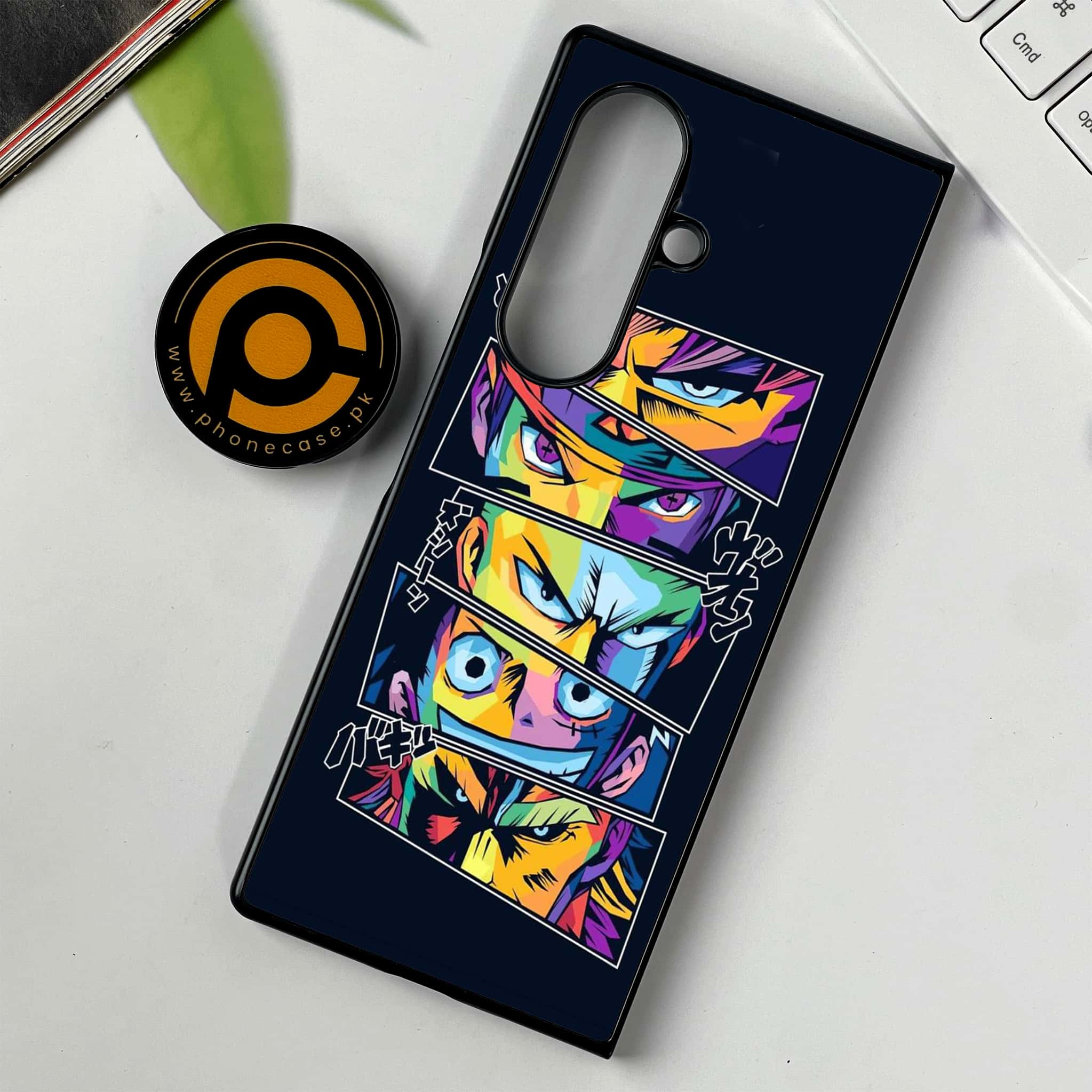 Samsung Galaxy Z Fold 7 - Anime 2.0 Series - Premium Metal Printed soft Bumper shock Proof Case