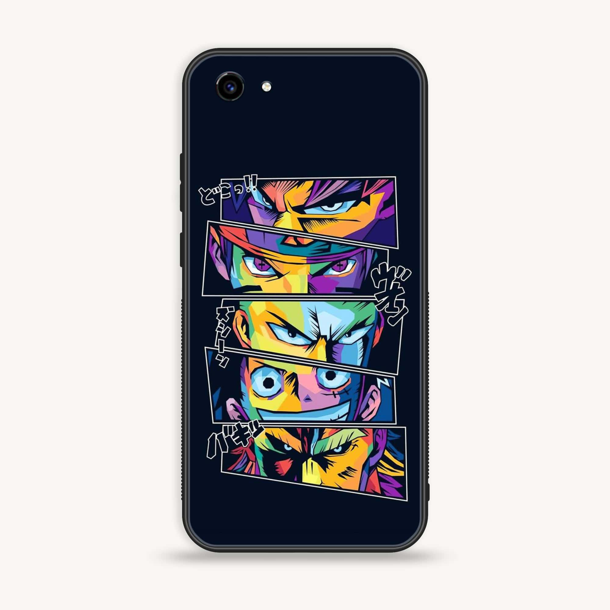 Vivo Y83 - Anime 2.0 Series - Premium Printed Glass soft Bumper shock Proof Case