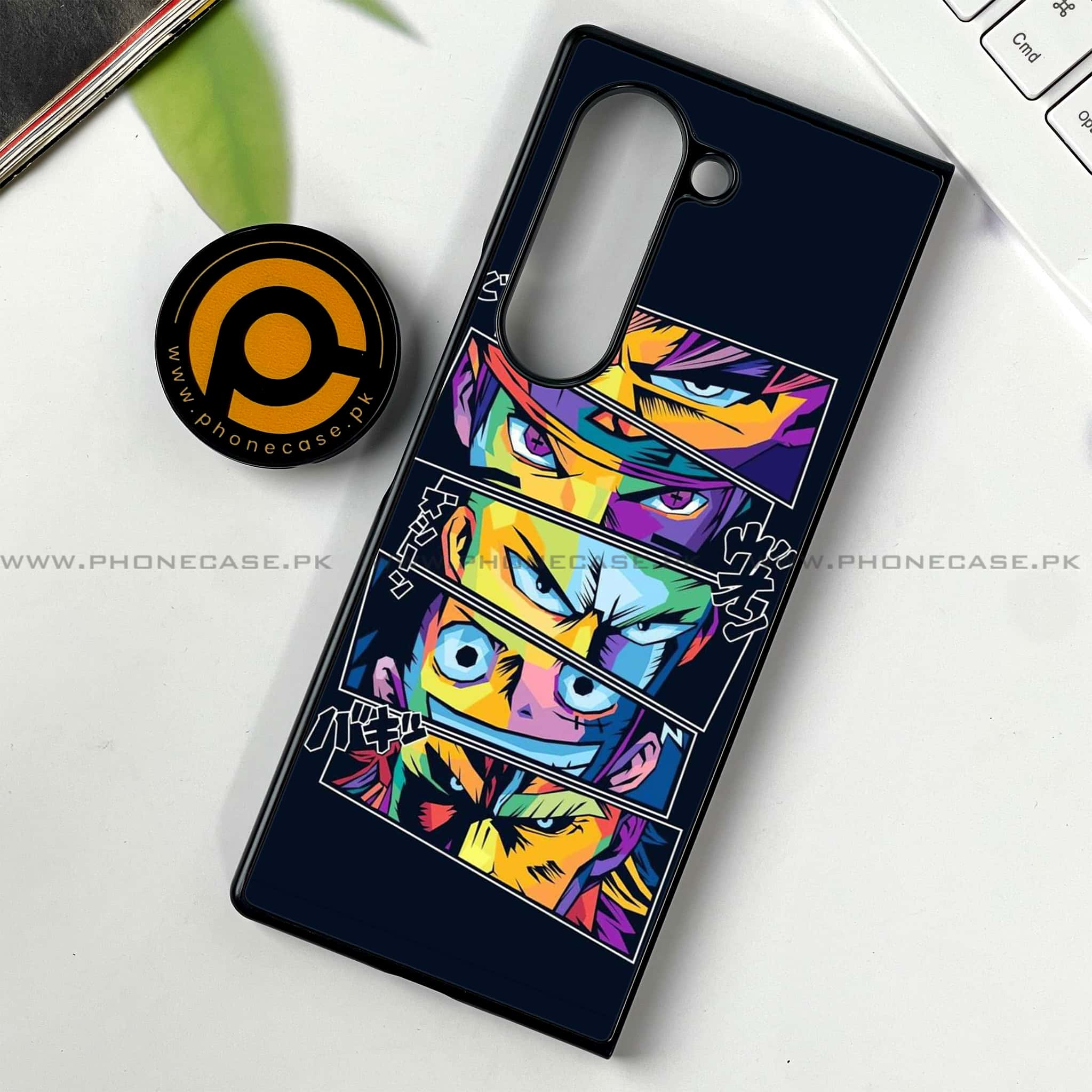 Samsung Galaxy Z Fold 6 - Anime 2.0 Series - Premium Printed Metal soft Bumper shock Proof Case