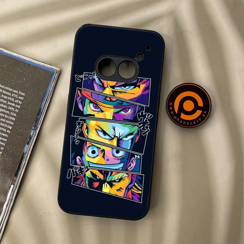 Nothing Phone (2a) - Anime 2.0 Series - Premium Metal Printed soft Bumper Shock Proof Case