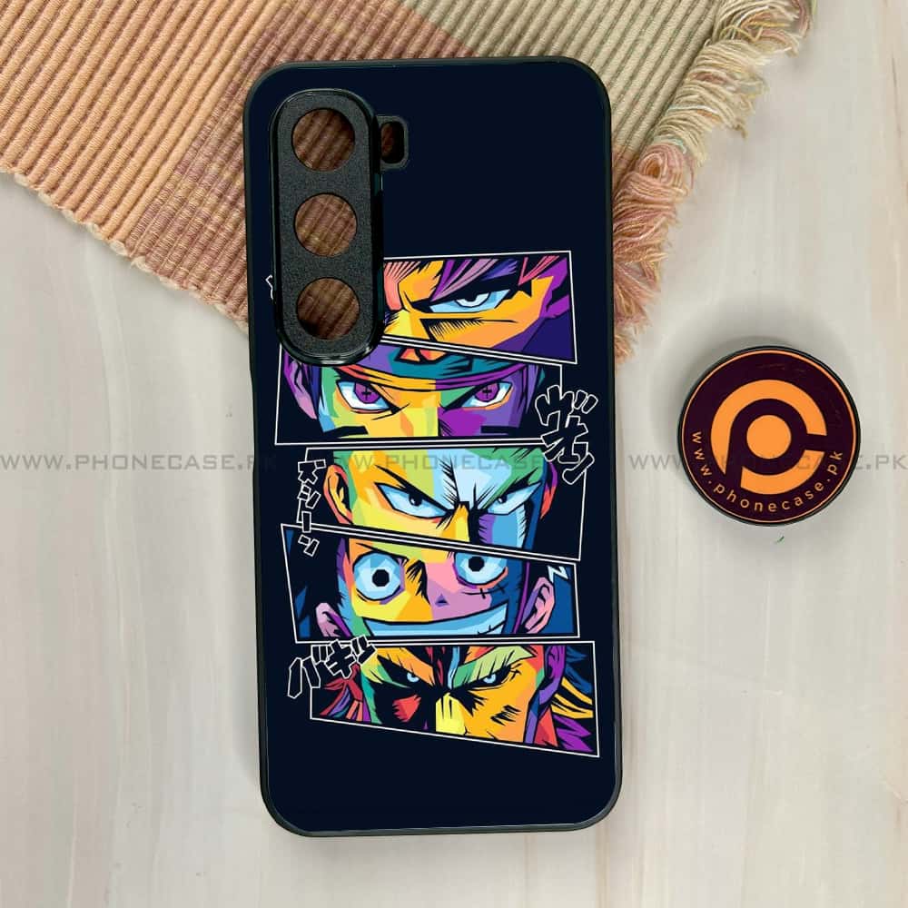 Infinix Hot 60i - Anime 2.0 Series - Premium Metal Printed soft Bumper shock Proof Case