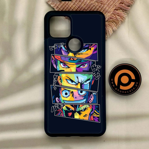 Google Pixel 4a 5G - Anime 2.0 Design 8 - Premium Metal Printed Soft Bumper Shock Proof Case