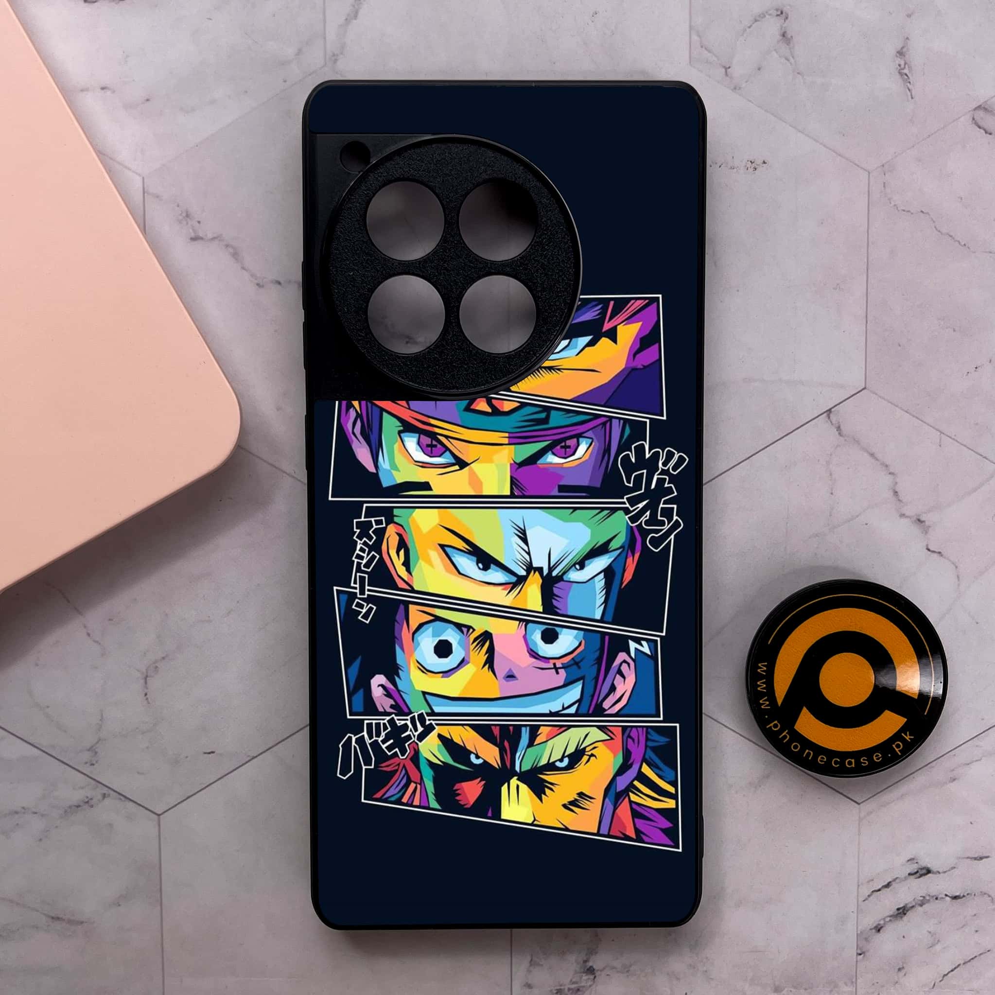 OnePlus 12R - Anime 2.0 Series - Premium Metal Printed soft Bumper shock Proof Case