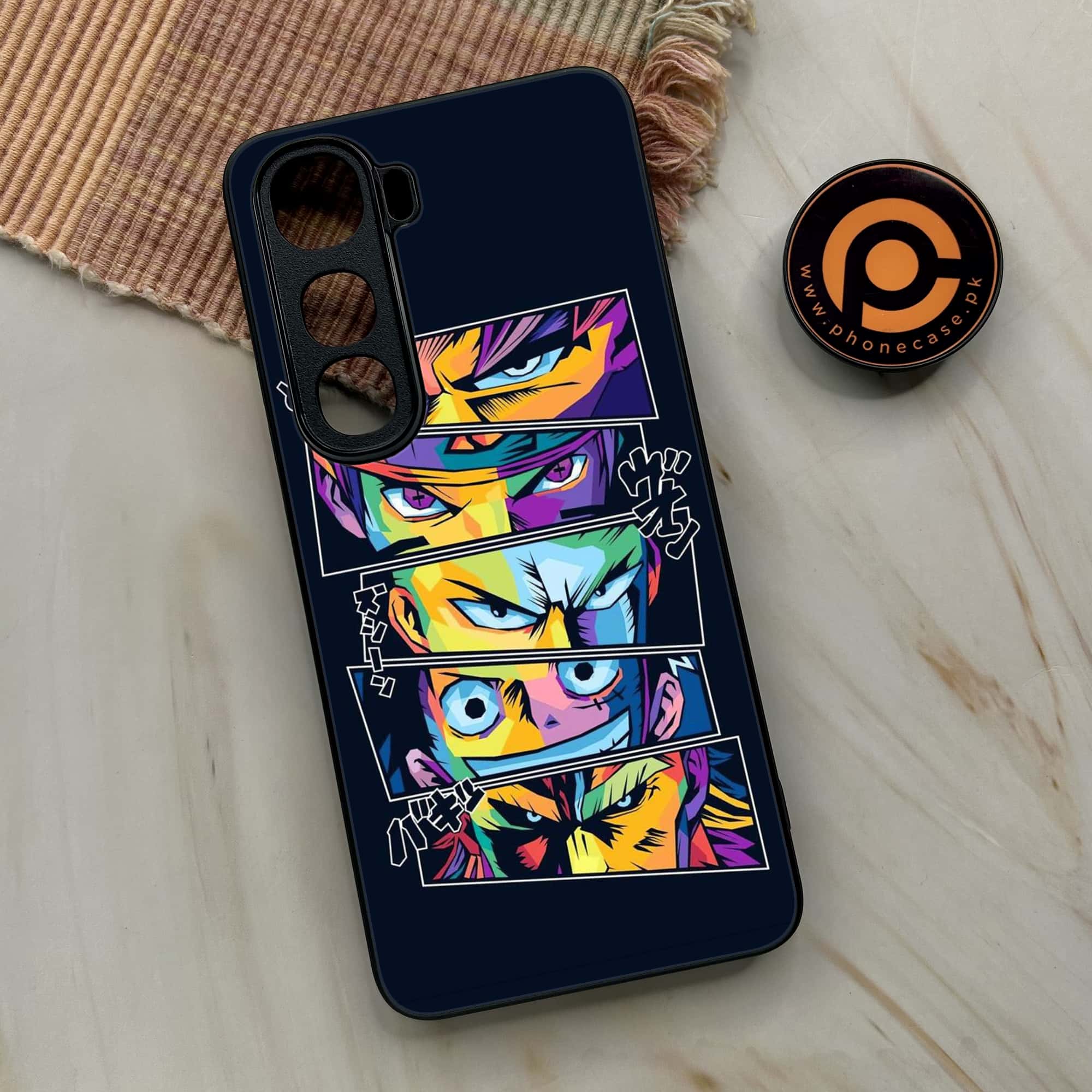 Vivo Y400 - Anime 2.0 Series - Premium Metal Printed soft Bumper shock Proof Case