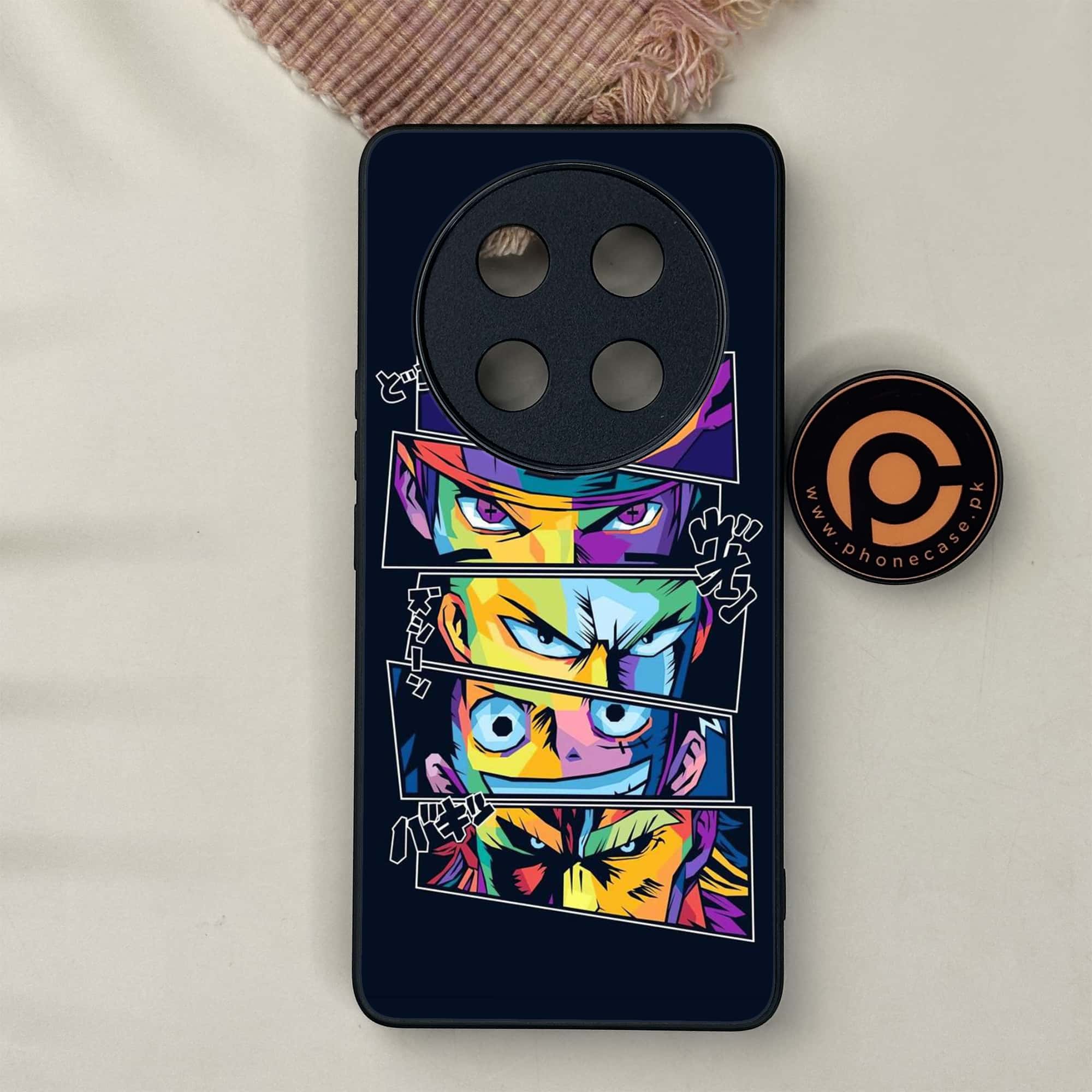 Honor X9c 5G - Anime 2.0 Series - Premium Metal Printed soft Bumper shock Proof Case