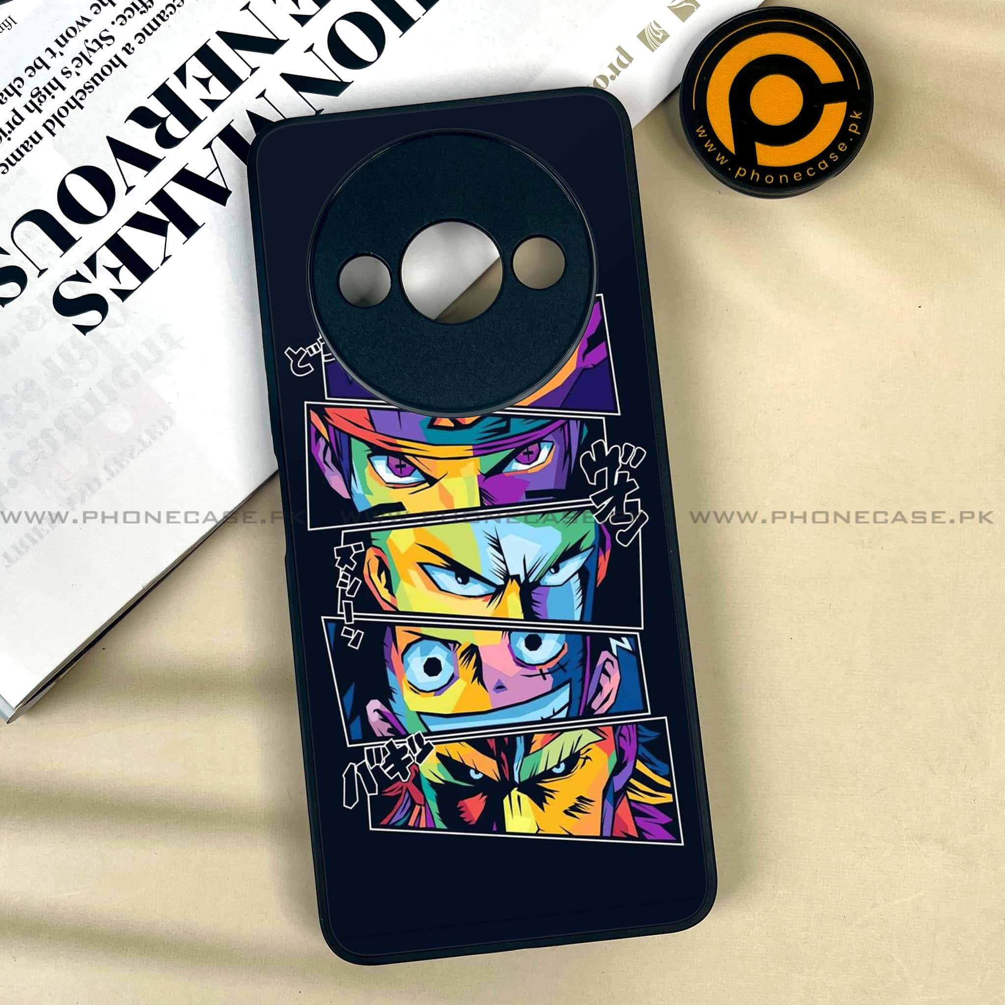 Xiaomi Redmi A3x - Anime 2.0 Series - Premium Printed Metal soft Bumper shock Proof Case