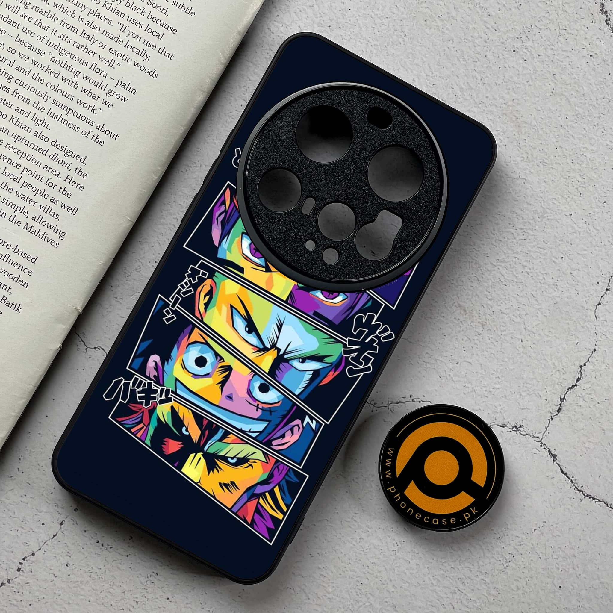 Xiaomi 15 Ultra - Anime 2.0 Series - Premium Metal Printed Soft Bumper Shockproof Case