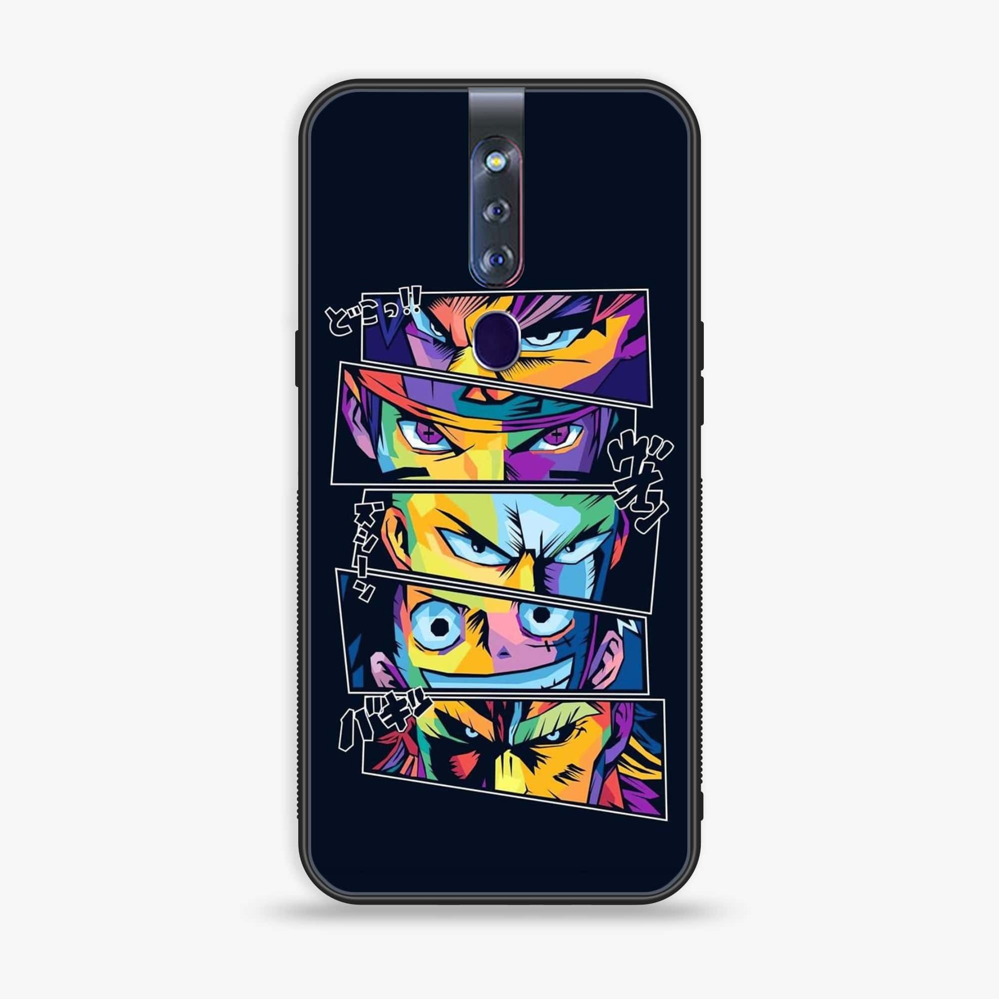 Oppo F11 Pro Anime 2.0 Series Premium Printed Glass soft Bumper shock Proof Case