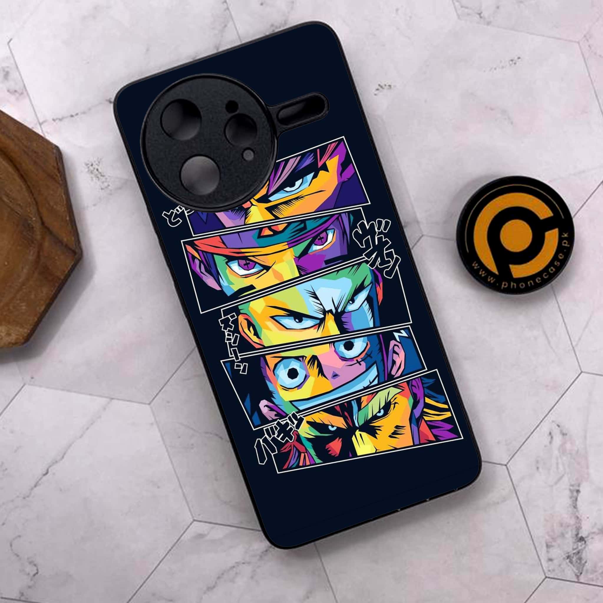 Xiaomi Poco F7 Ultra 5G - Anime 2.0 Series - Premium Metal Printed soft Bumper shock Proof Case