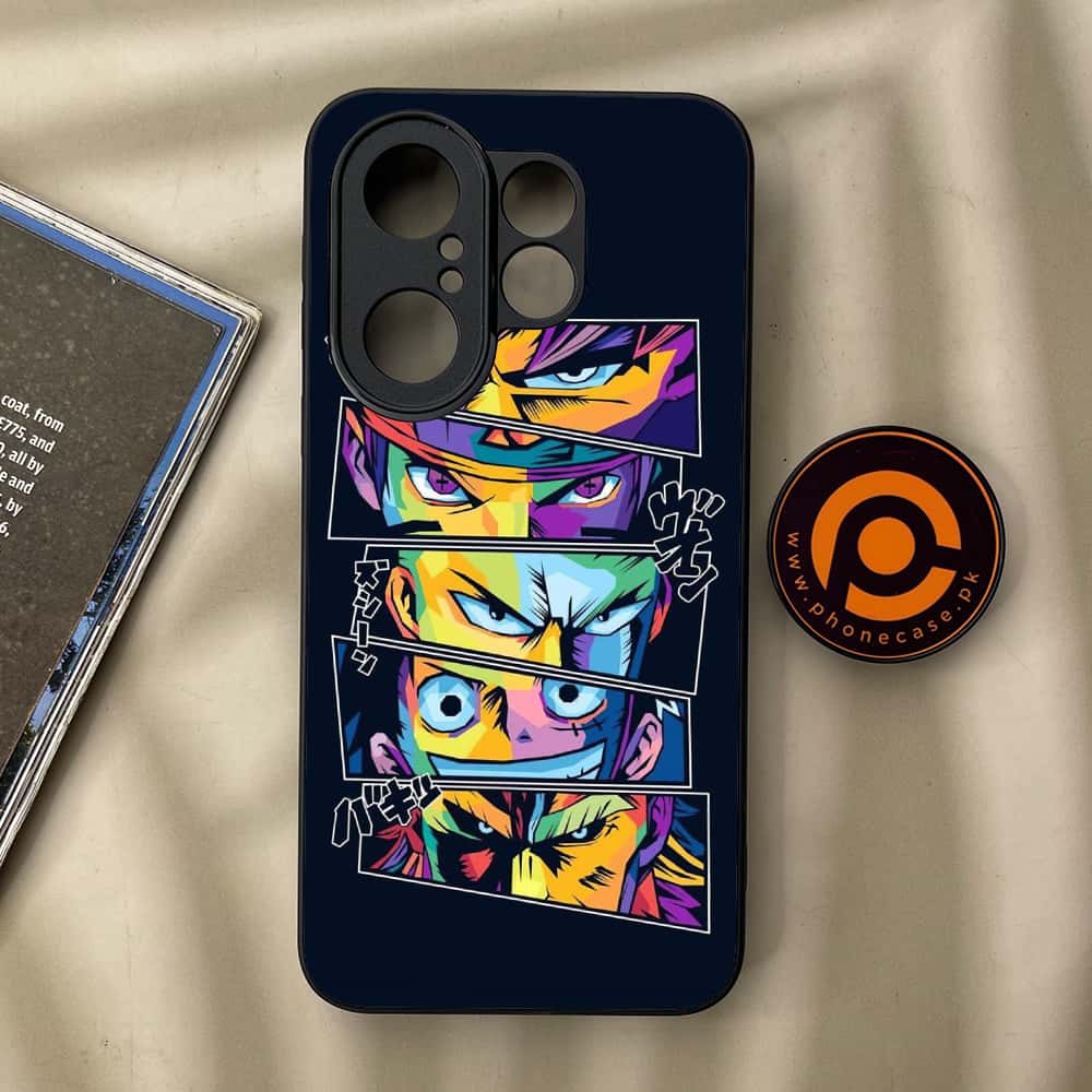 Vivo X200 FE - Anime 2.0 Series - Premium Metal Printed soft Bumper Shock Proof Case