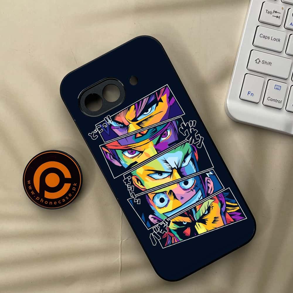 Google Pixel 9a - Anime 2.0 Series - Premium Metal Printed soft Bumper Shock Proof Case