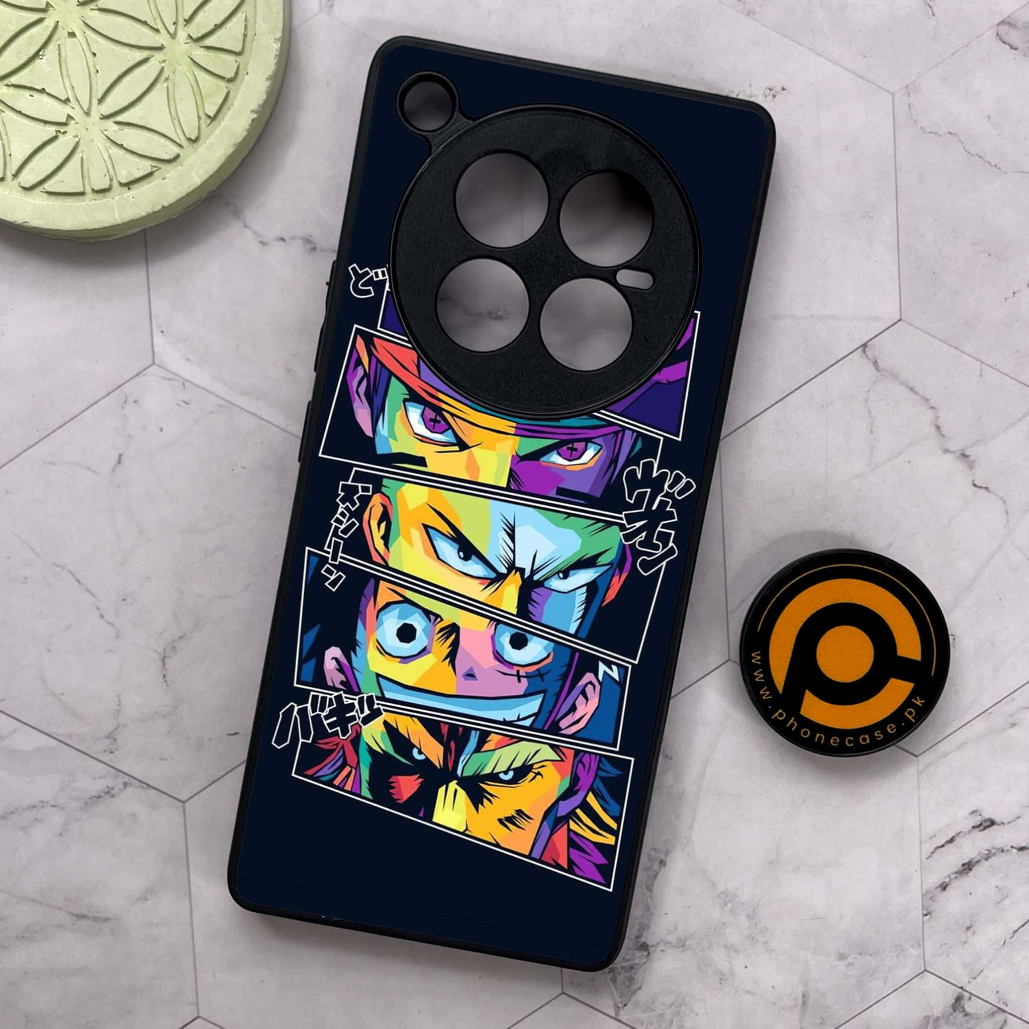 Infinix Zero 40 5G - Anime 2.0 Series - Premium Metal Printed soft Bumper shock Proof Case
