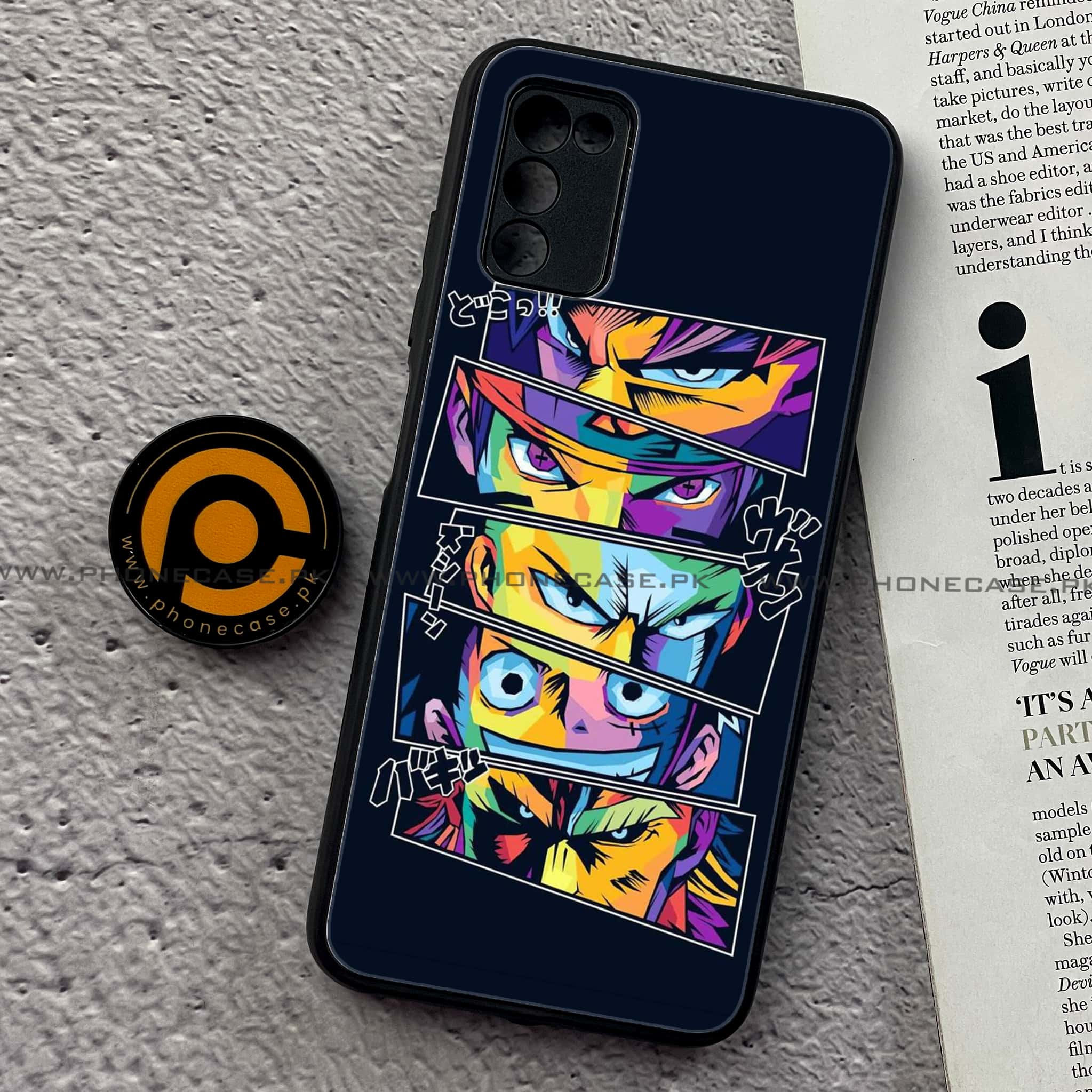 Samsung Galaxy A02s - Anime 2.0 Series - Premium Printed Metal soft Bumper shock Proof Case
