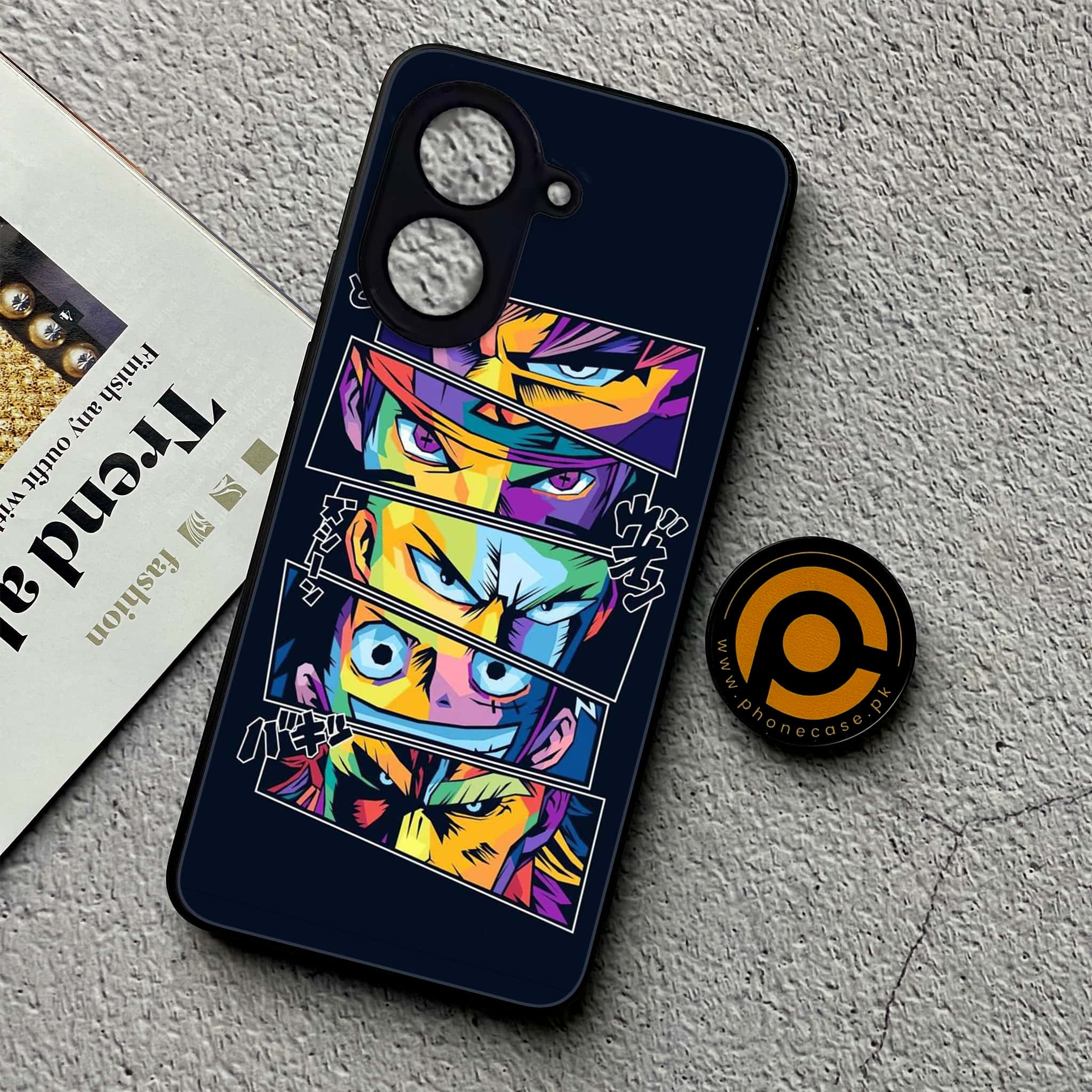 Xiaomi Redmi A5 - Anime 2.0 Series - Premium Metal Printed soft Bumper shock Proof Case