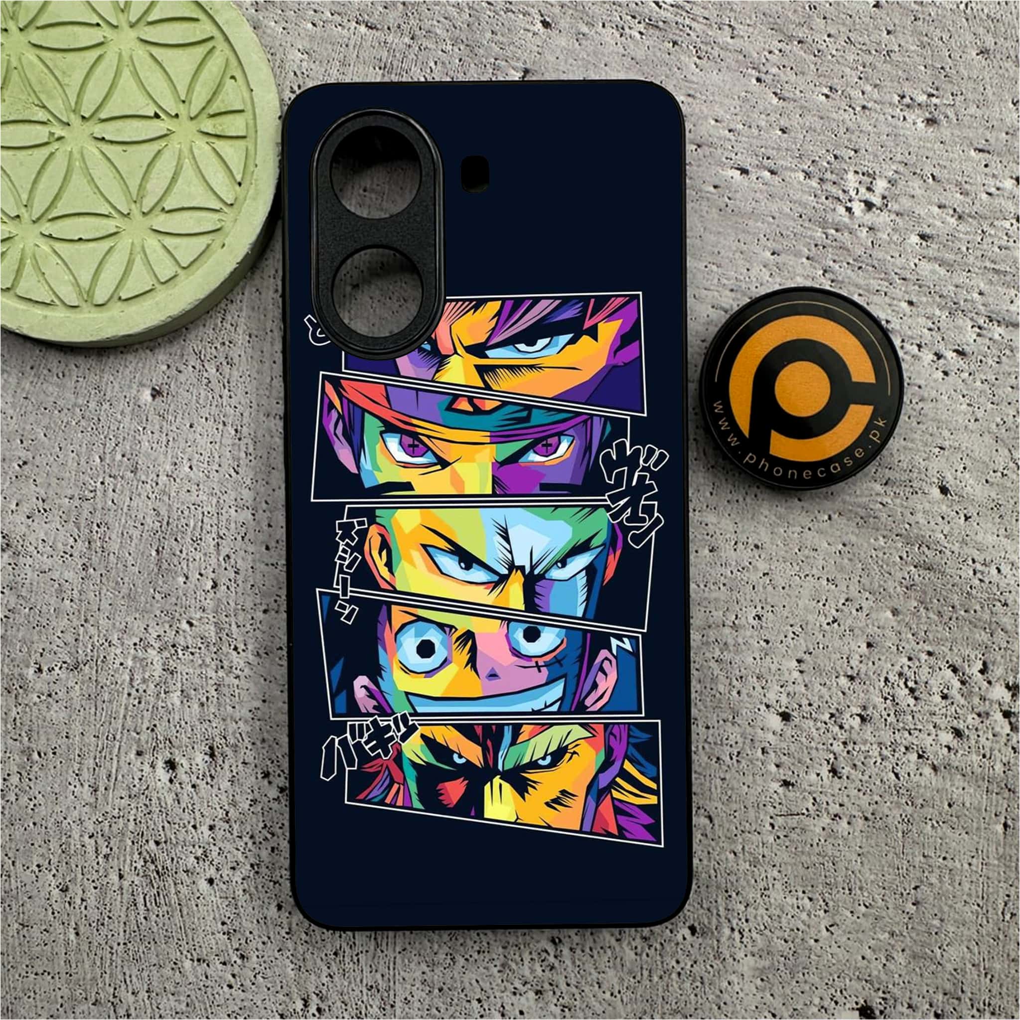 Xiaomi Poco X7 Pro 5G - Anime 2.0 Series - Premium Metal Printed soft Bumper shock Proof Case