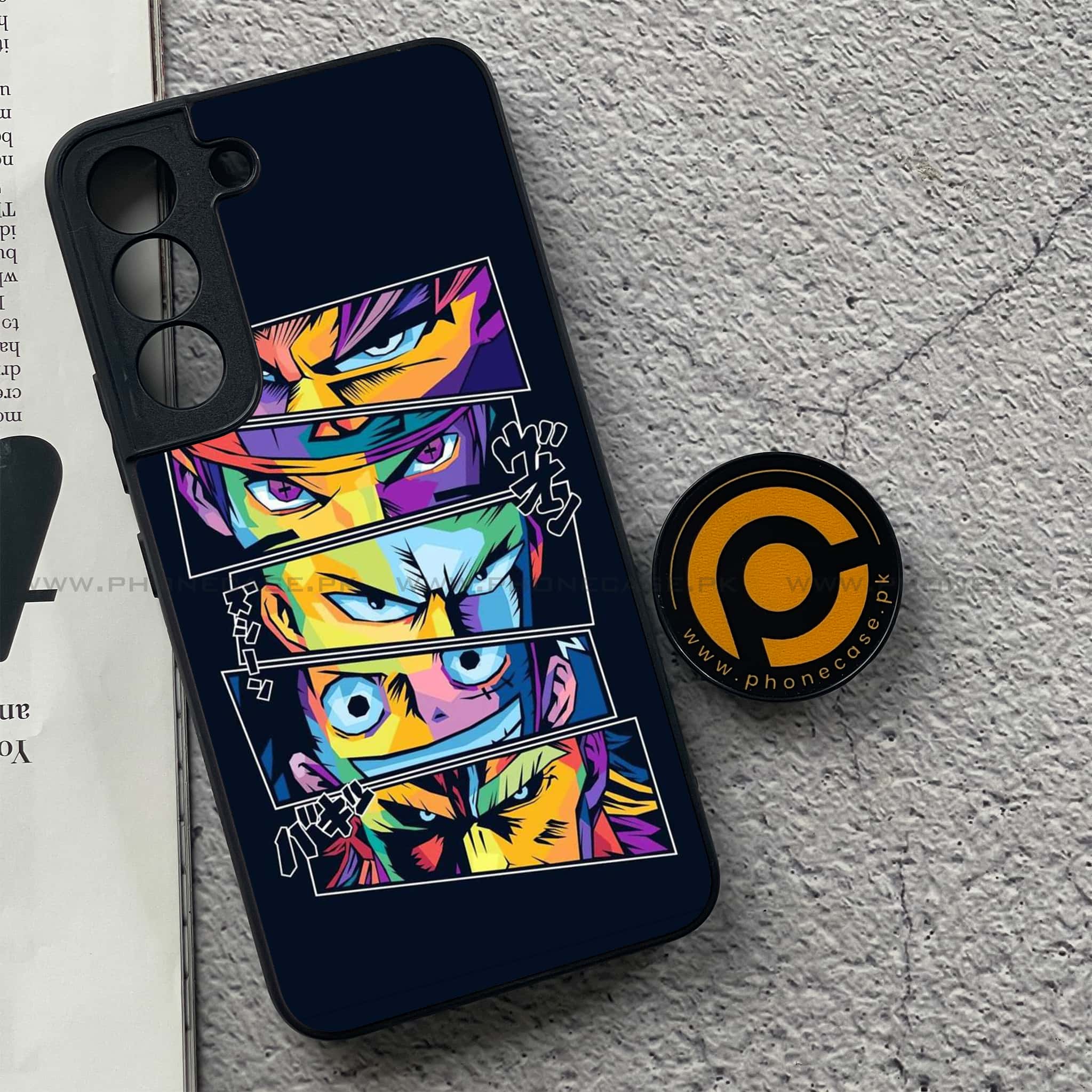 Samsung Galaxy S22 - Anime 2.0  Series - Premium Metal Printed soft Bumper shock Proof Case