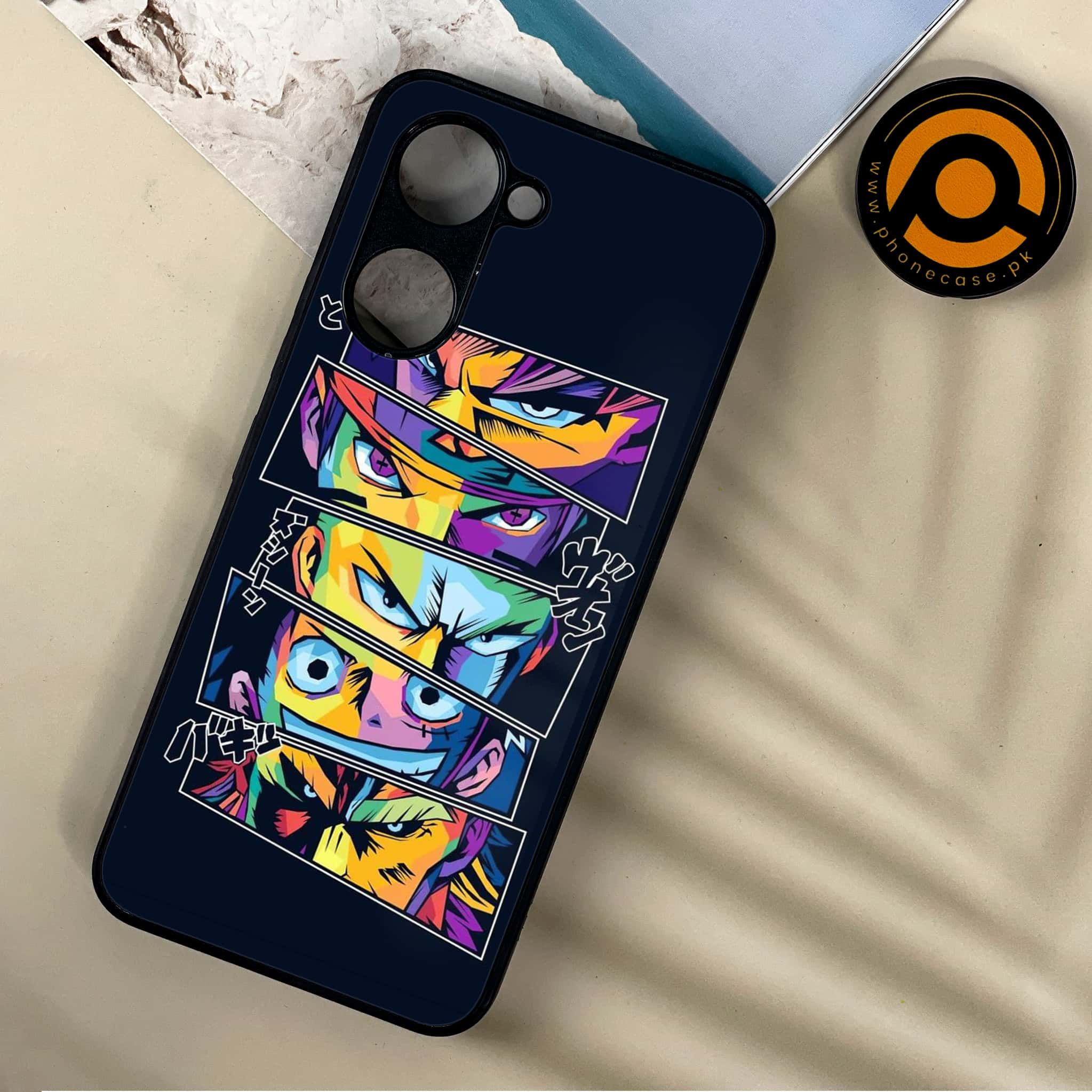 Vivo Y03 - Anime 2.0 Series - Premium Printed Metal soft Bumper shock Proof Case