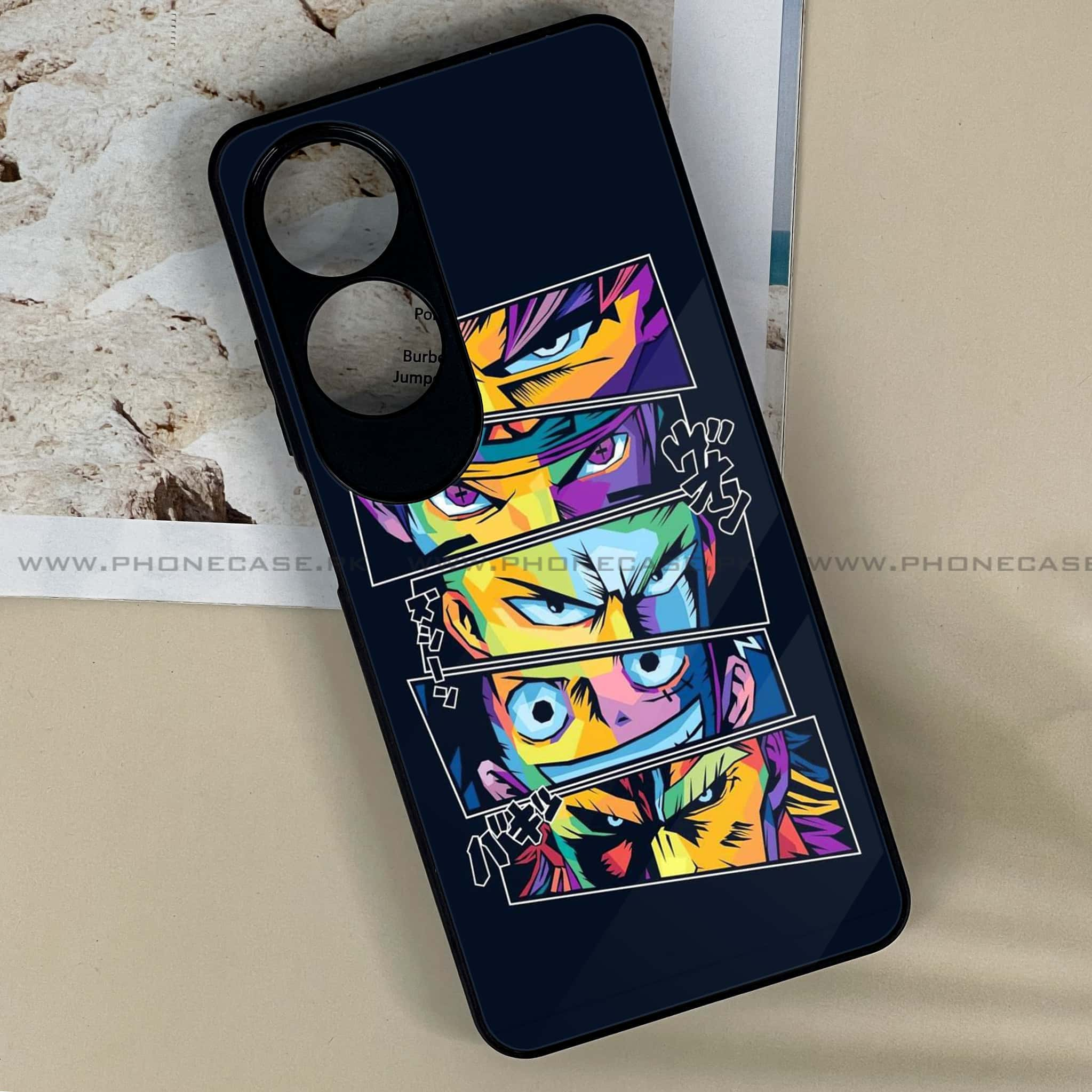 Oppo A60 - Anime 2.0 Series - Premium Printed Metal soft Bumper shock Proof Case