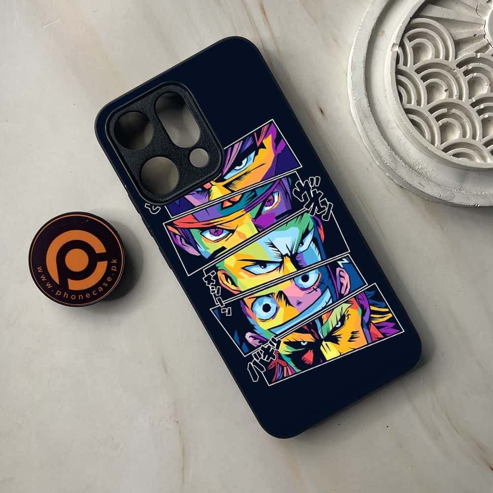 Oppo Reno 14 5G - Anime 2.0 Series - Premium Metal Printed soft Bumper shock Proof Case
