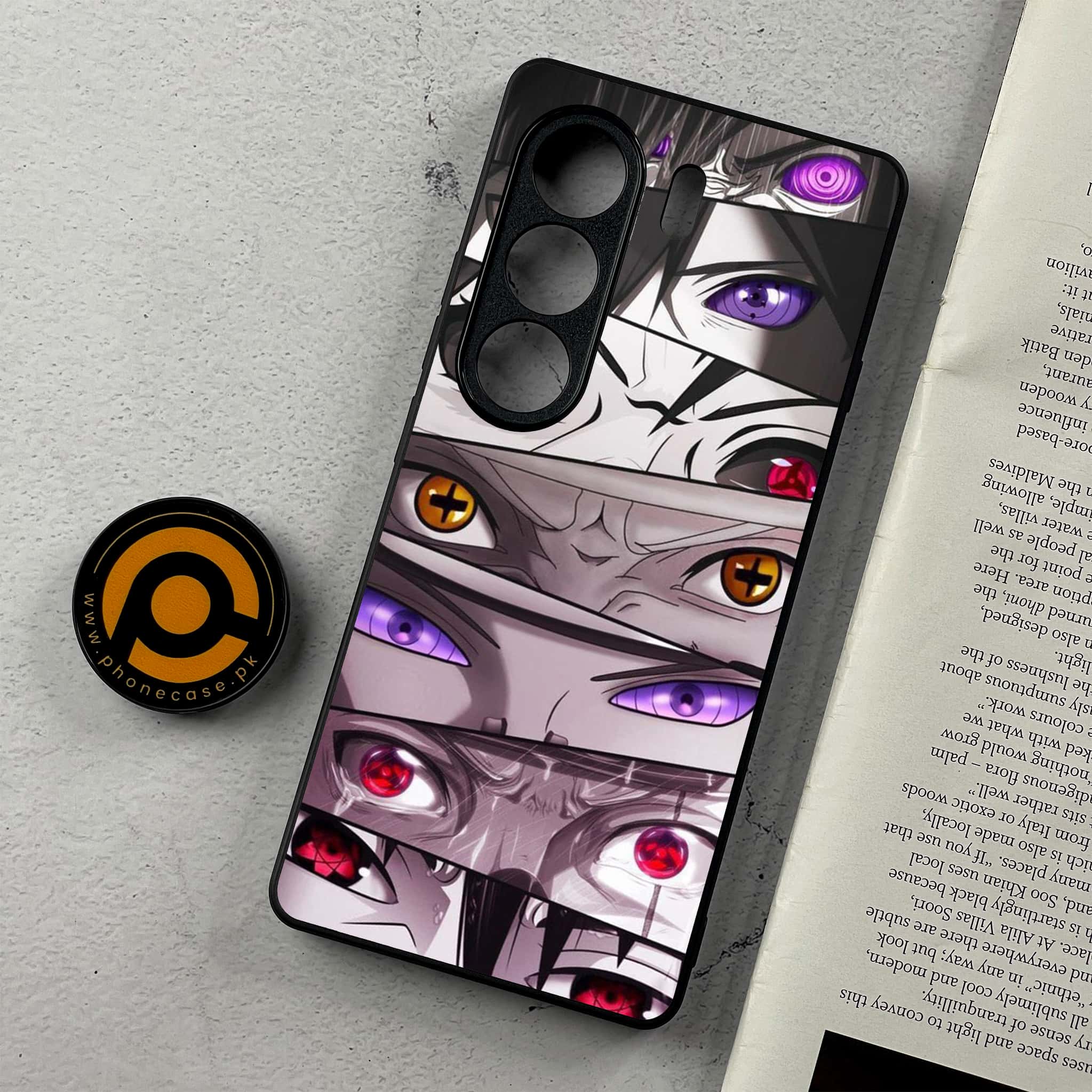 Tecno Camon 40 - Anime 2.0 Series - Premium Metal Printed Soft Bumper Shockproof Case