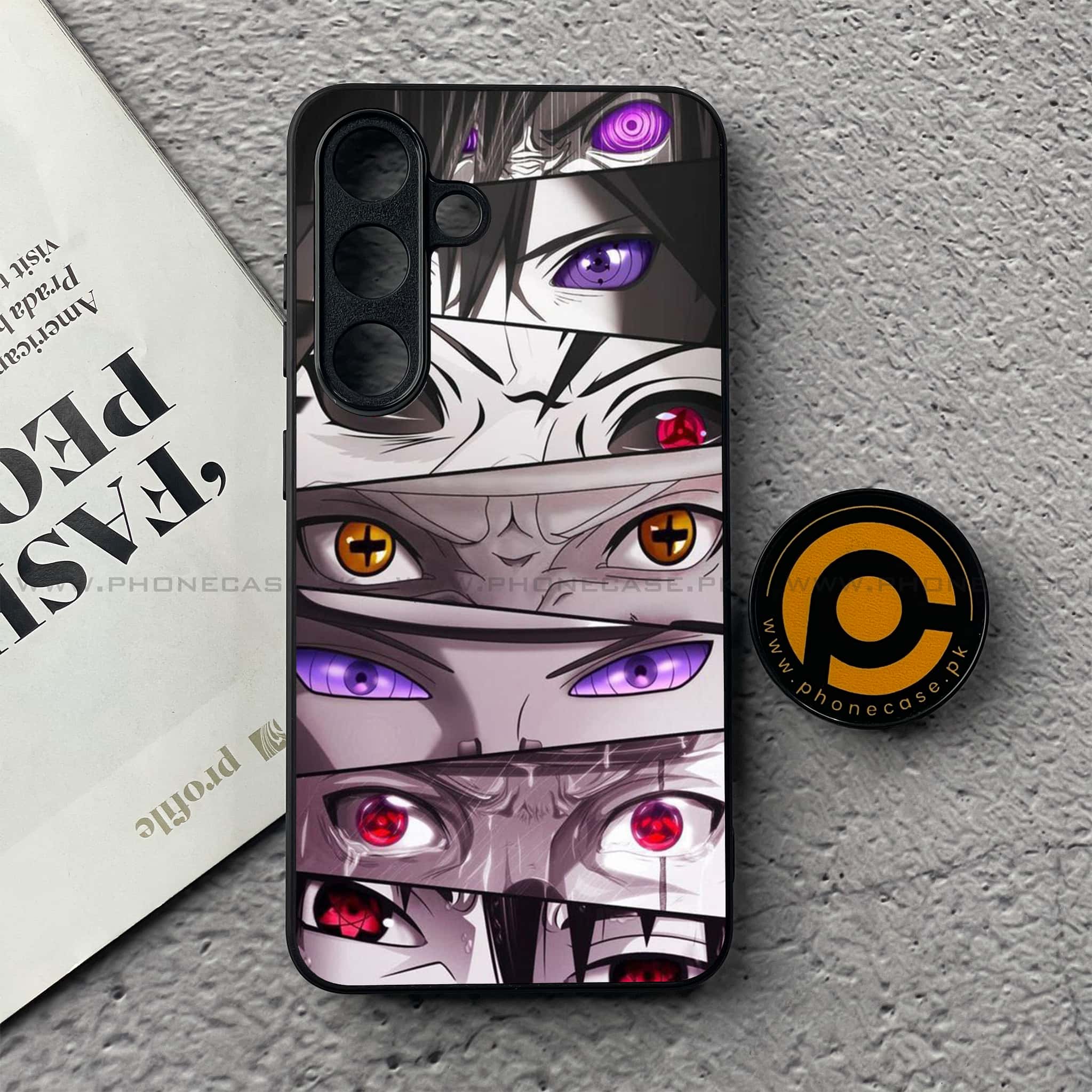 Samsung Galaxy S25 FE - Anime 2.0 Series - Premium Metal Printed soft Bumper shock Proof Case