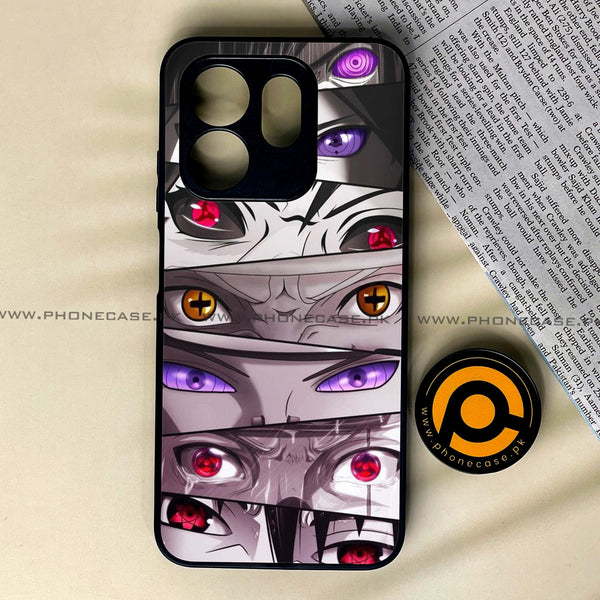 Infinix Smart 9  / Infinix Hot 50i - Anime 2.0 Design 9  - Premium Printed Glass soft Bumper shock Proof Case  CS-26681