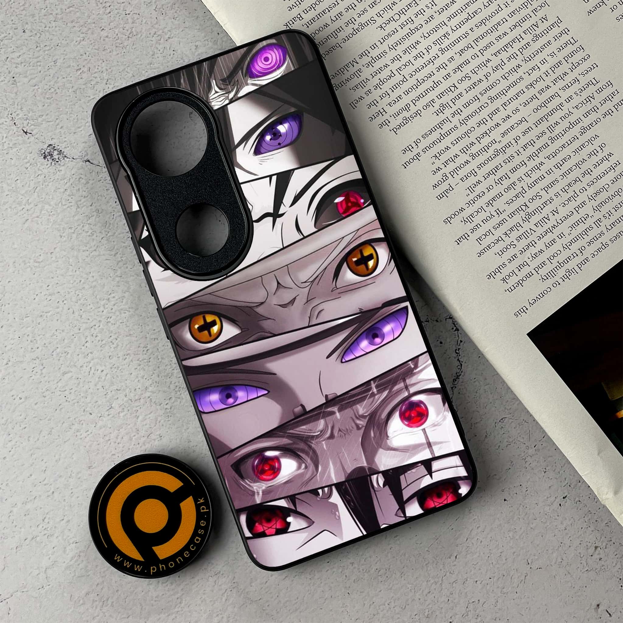 Vivo V50 - Anime 2.0 Series - Premium Metal Printed Soft Bumper Shockproof Case