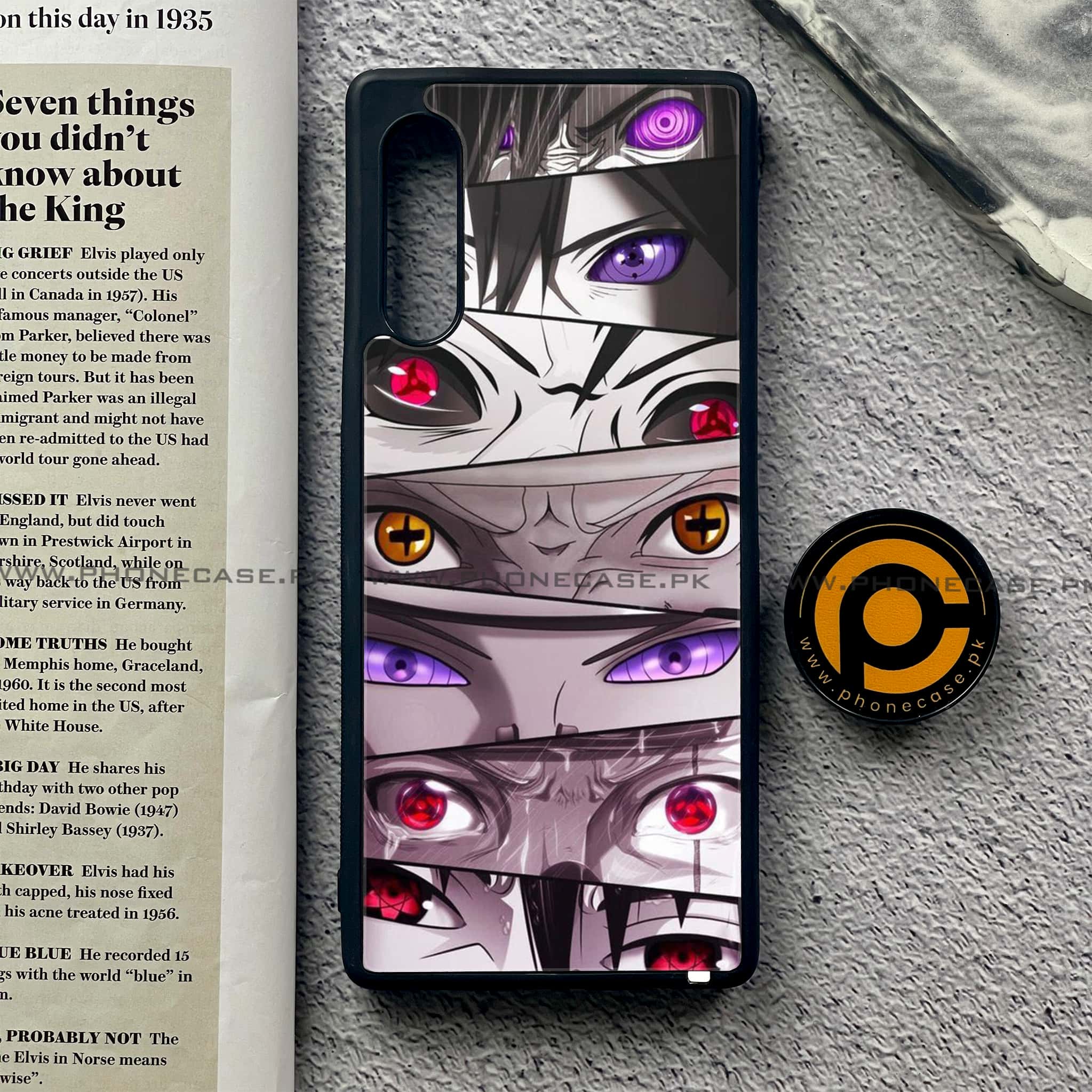 LG Velvet - Anime 2.0 Series - Premium Printed Glass soft Bumper shock Proof Case