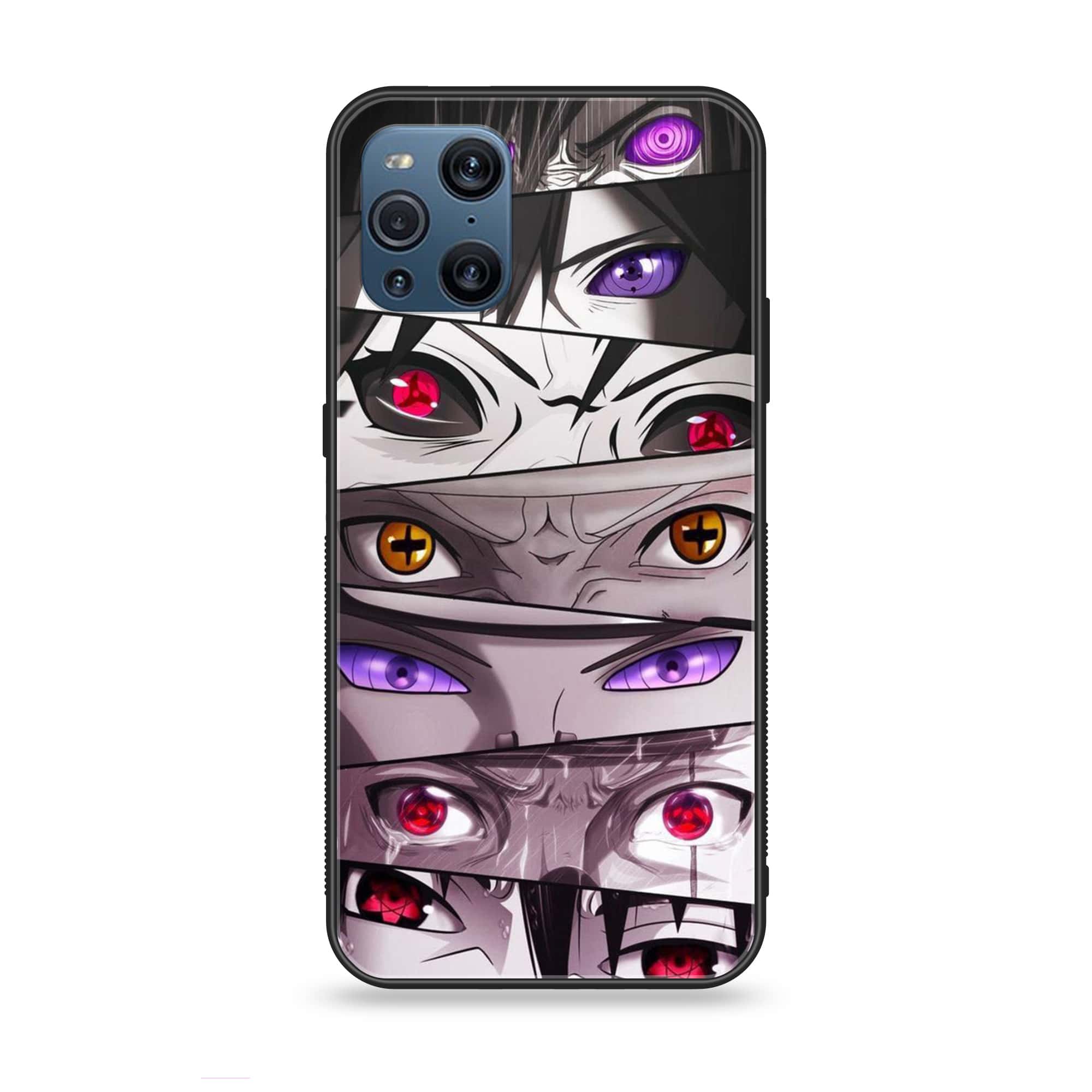 Oppo Find X3 - Anime 2.0 Series Series - Premium Printed Glass soft Bumper shock Proof Case