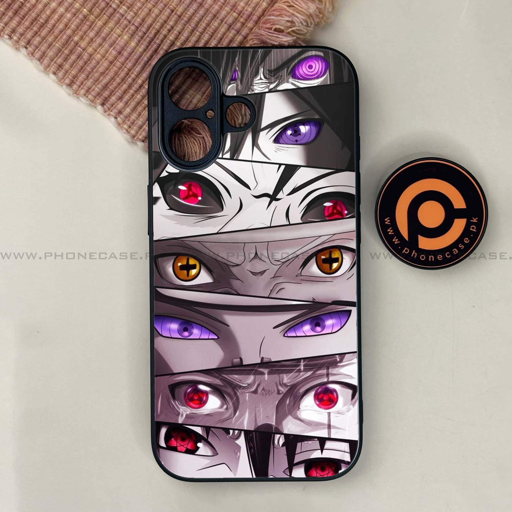iPhone 17 - Anime 2.0 Series - Premium Printed Glass soft Bumper shock Proof Case