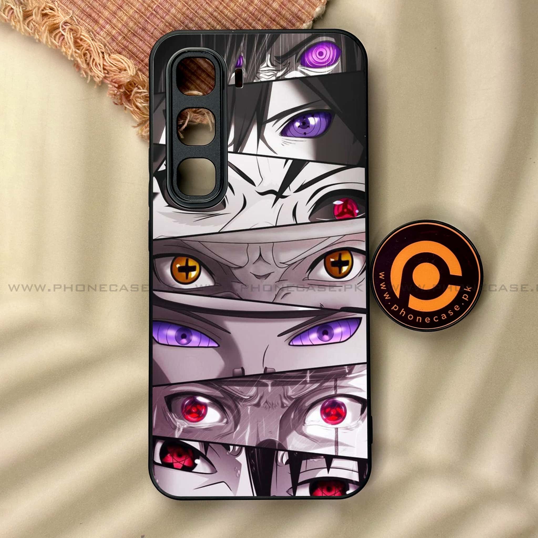 Infinix Hot 60 Pro - Anime 2.0 Series - Premium Metal Printed soft Bumper shock Proof Case