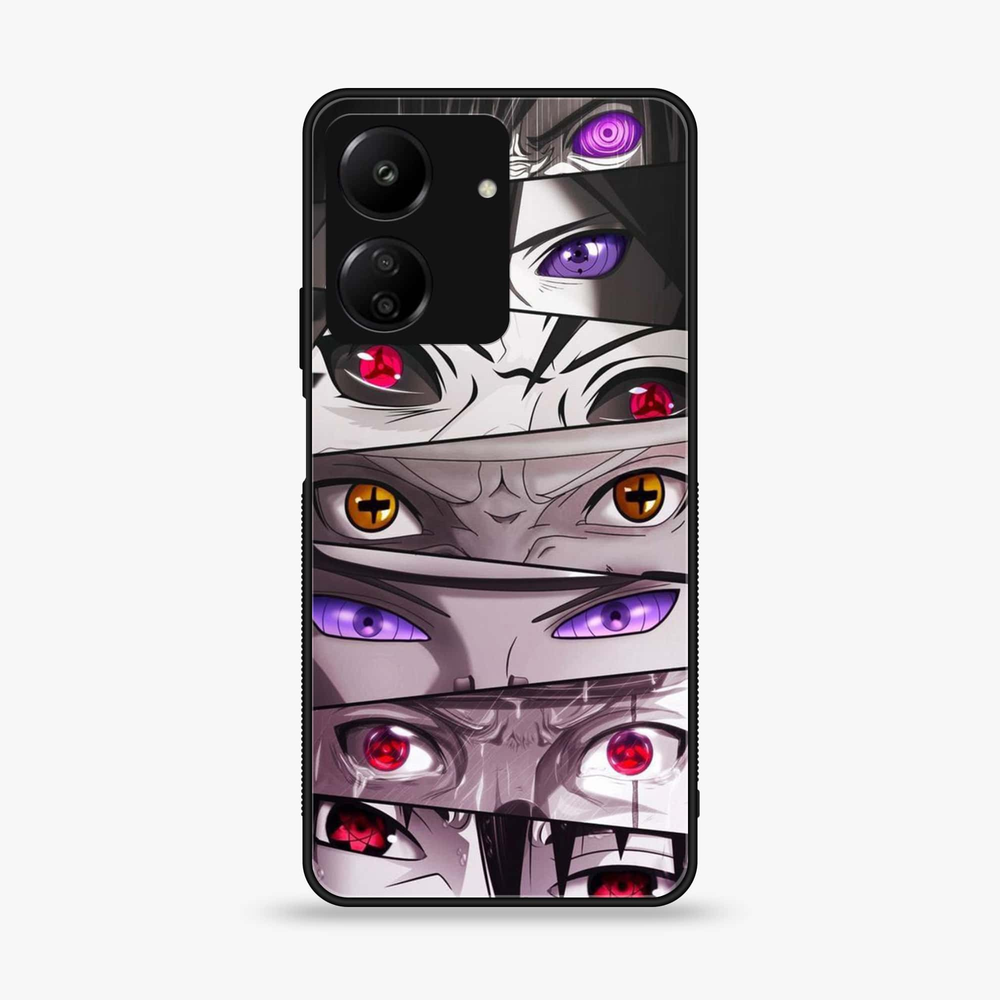 Xiaomi Poco C65 - Anime 2.0 Series - Premium Printed Glass soft Bumper shock Proof Case